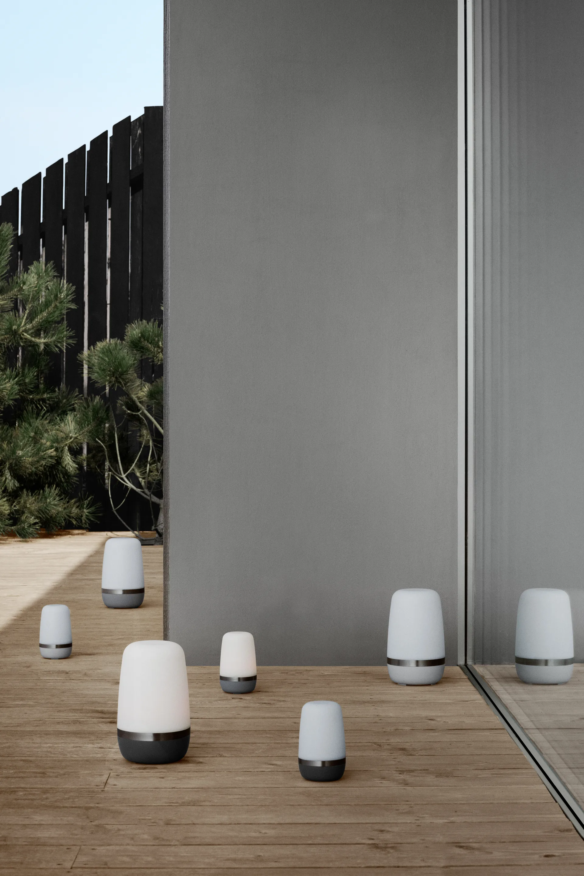 스피릿 LED 조명 35 cm, Platinum Gray blomus | 블로무스