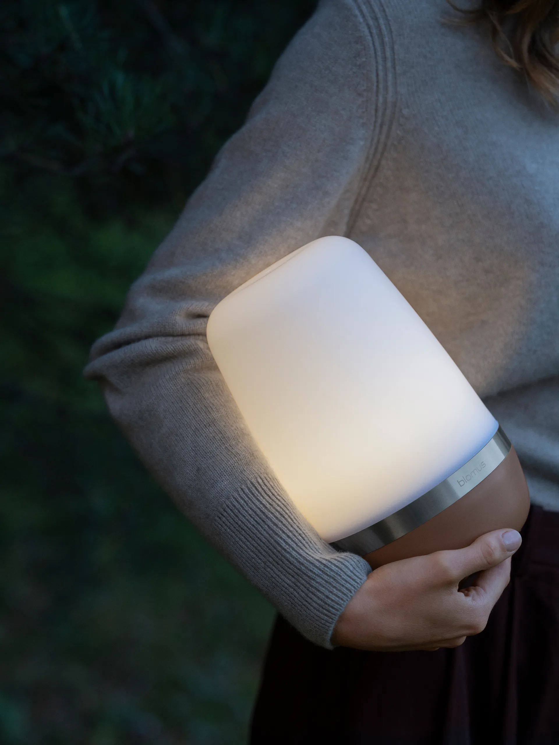 스피릿 LED 조명 L 25 cm, Mocha mousse blomus | 블로무스