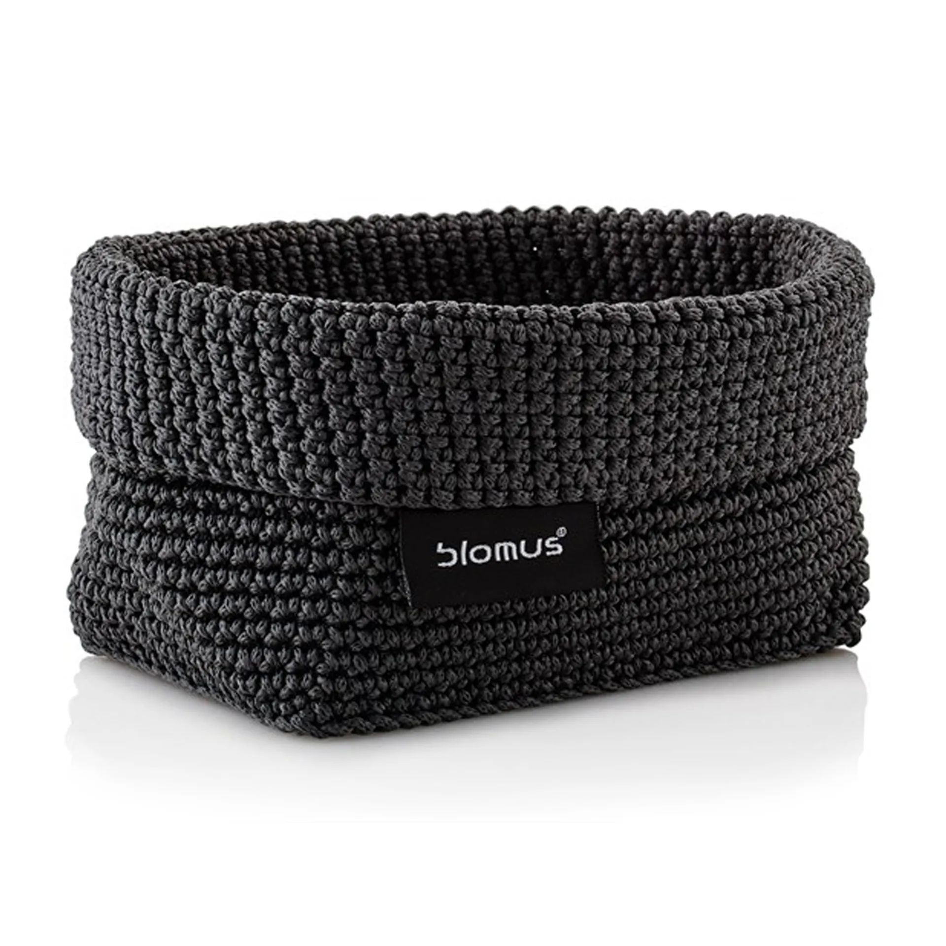 텔라 텍스타일 바스켓 M 10x15 cm, Anthracite blomus | 블로무스