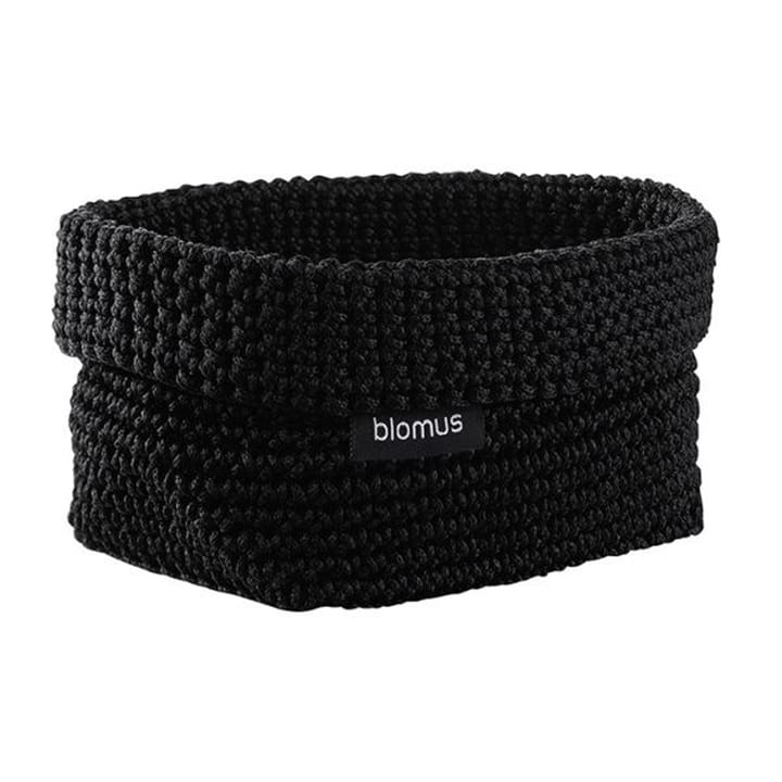 텔라 텍스타일 바스켓 M 10x15 cm - Black - Blomus | 블로무스