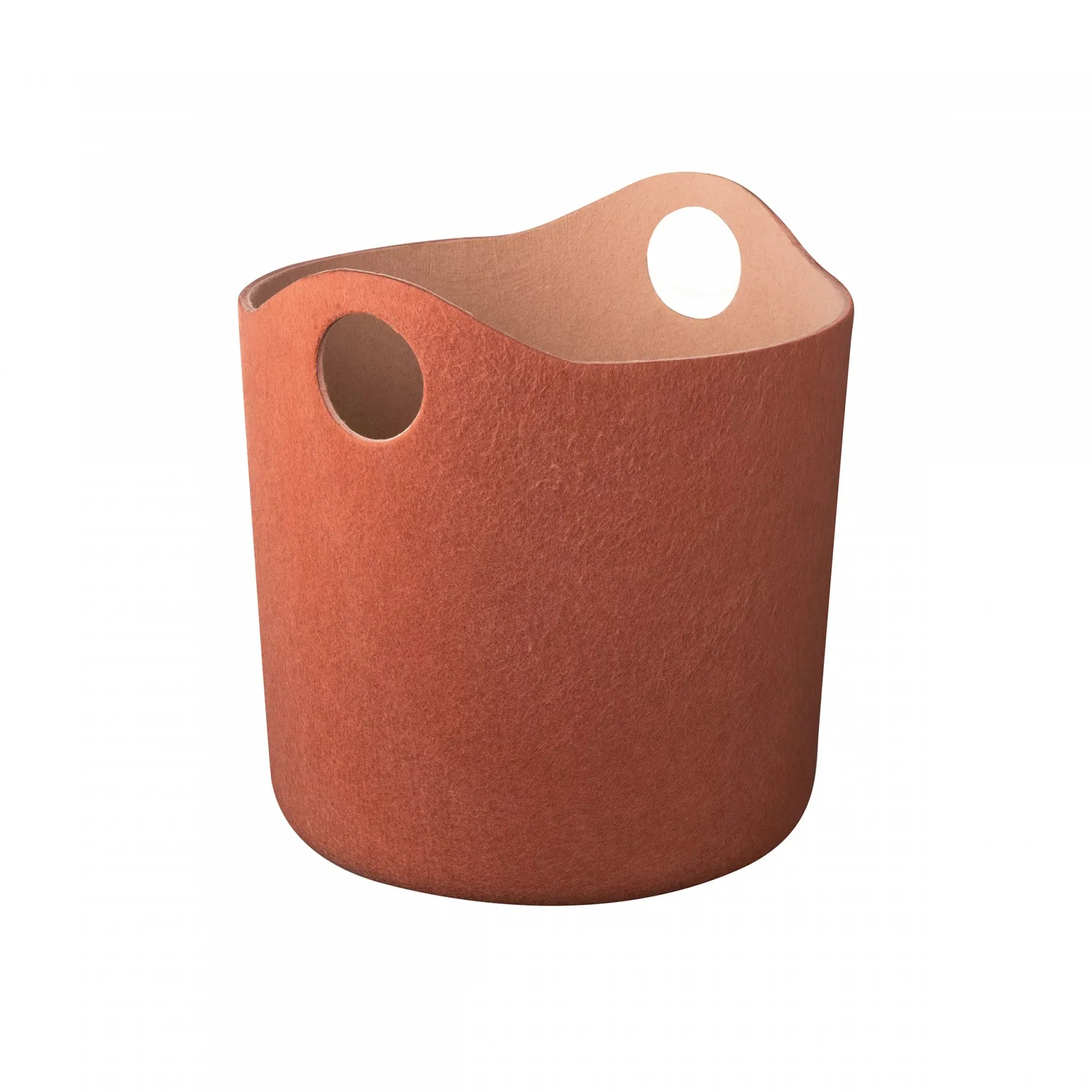 티기 수납 박스 스로우 M Ø42.5 cm, Rustic brown-tan blomus | 블로무스