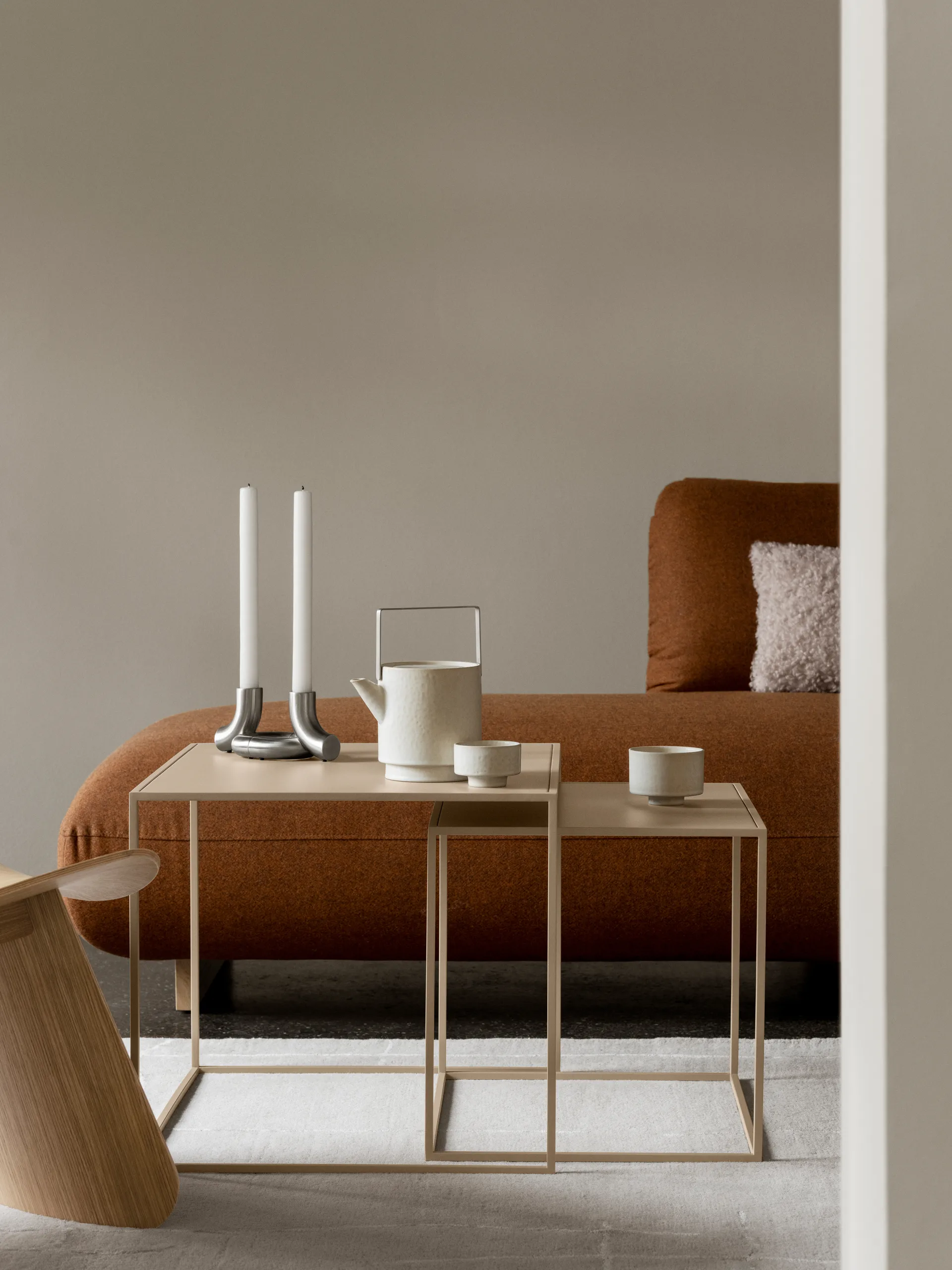 두들 캔들 홀더, Matte stainless steel blomus | 블로무스