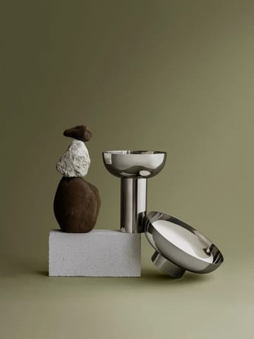 MIYABI 꽃병 M Ø23 cm - Silver - Blomus | 블로무스