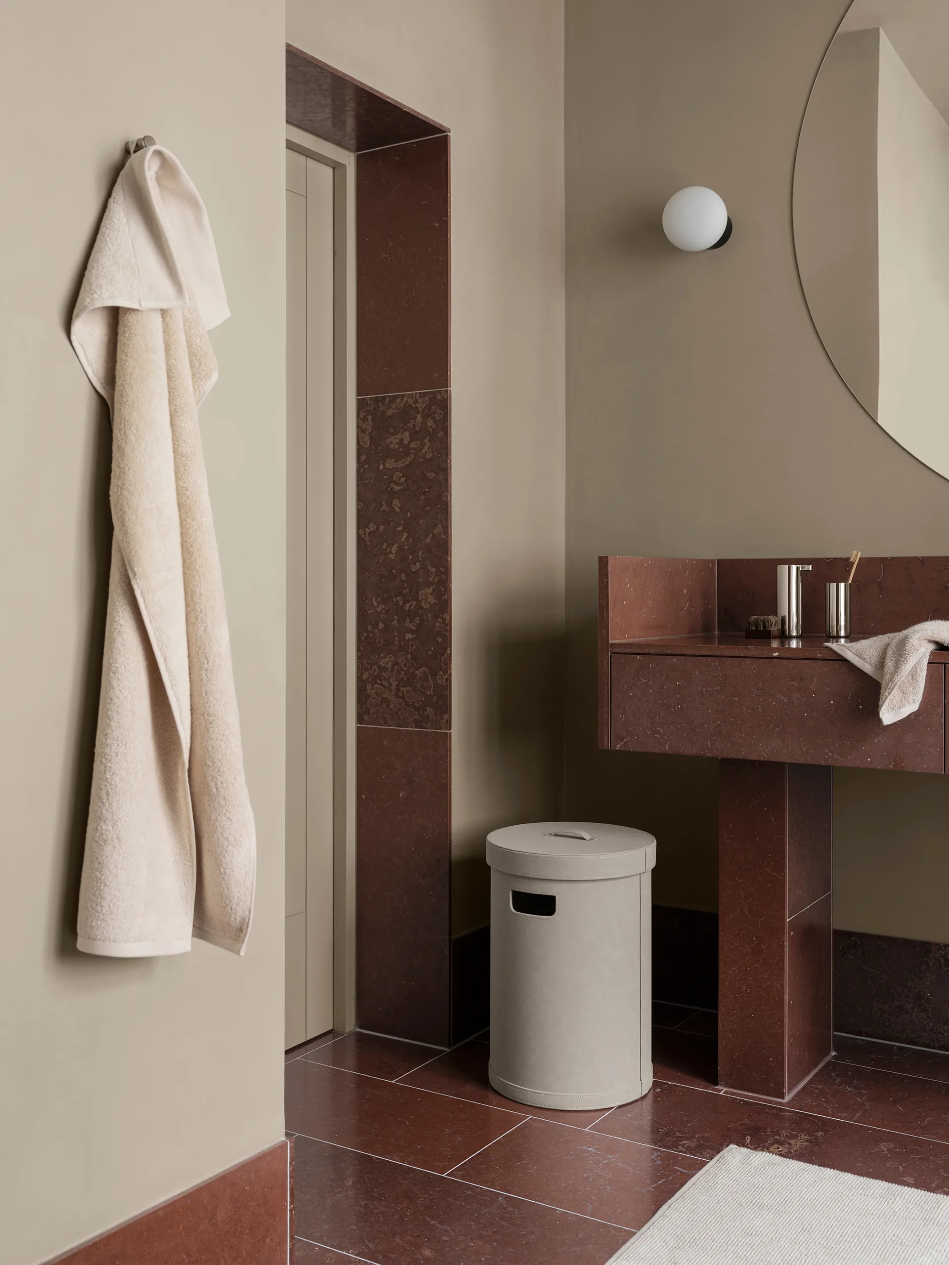 투요 배스 매트, Moonbeam, 60x60 cm blomus | 블로무스