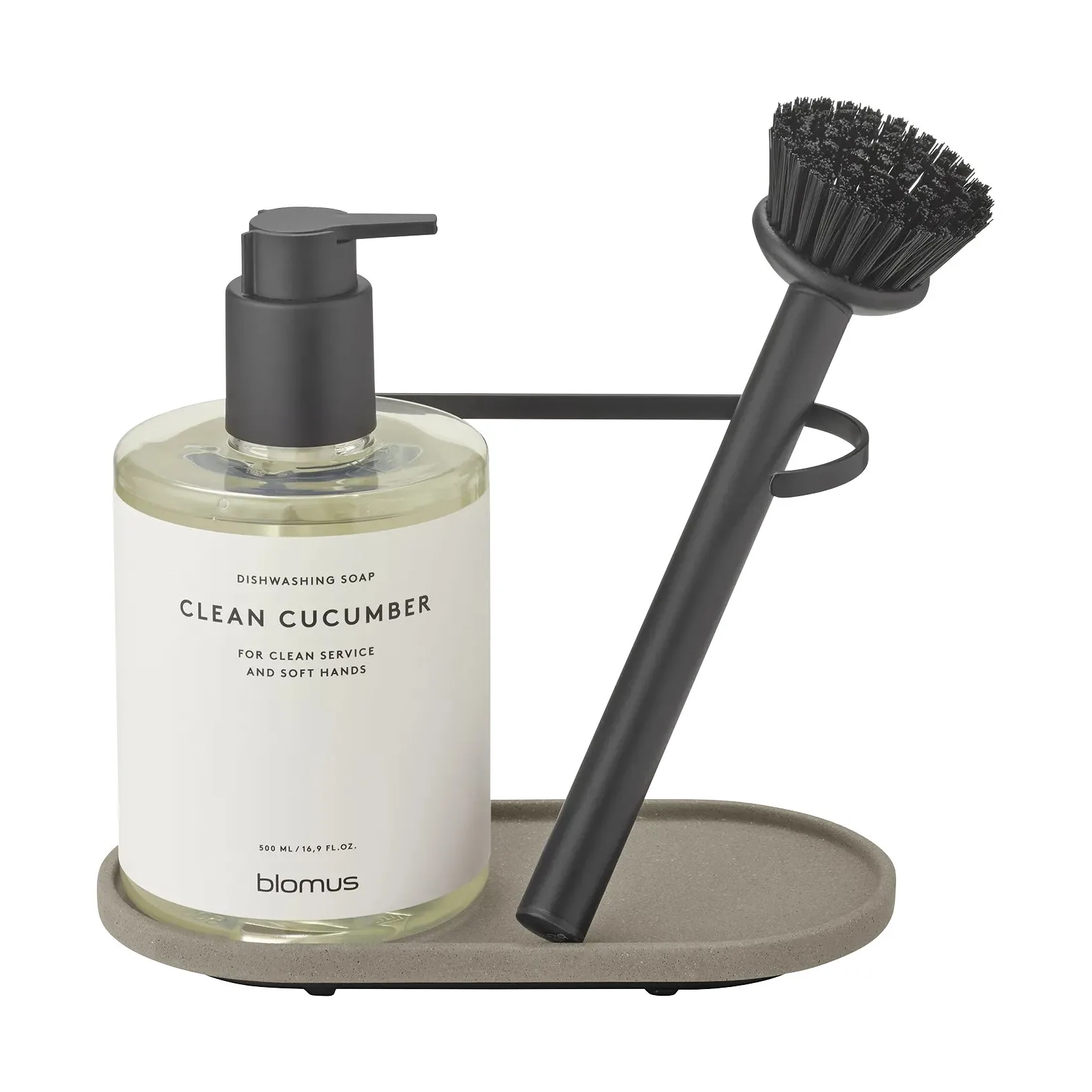 두바 디시 브러시와 비누 홀더, Mourning Dove blomus | 블로무스