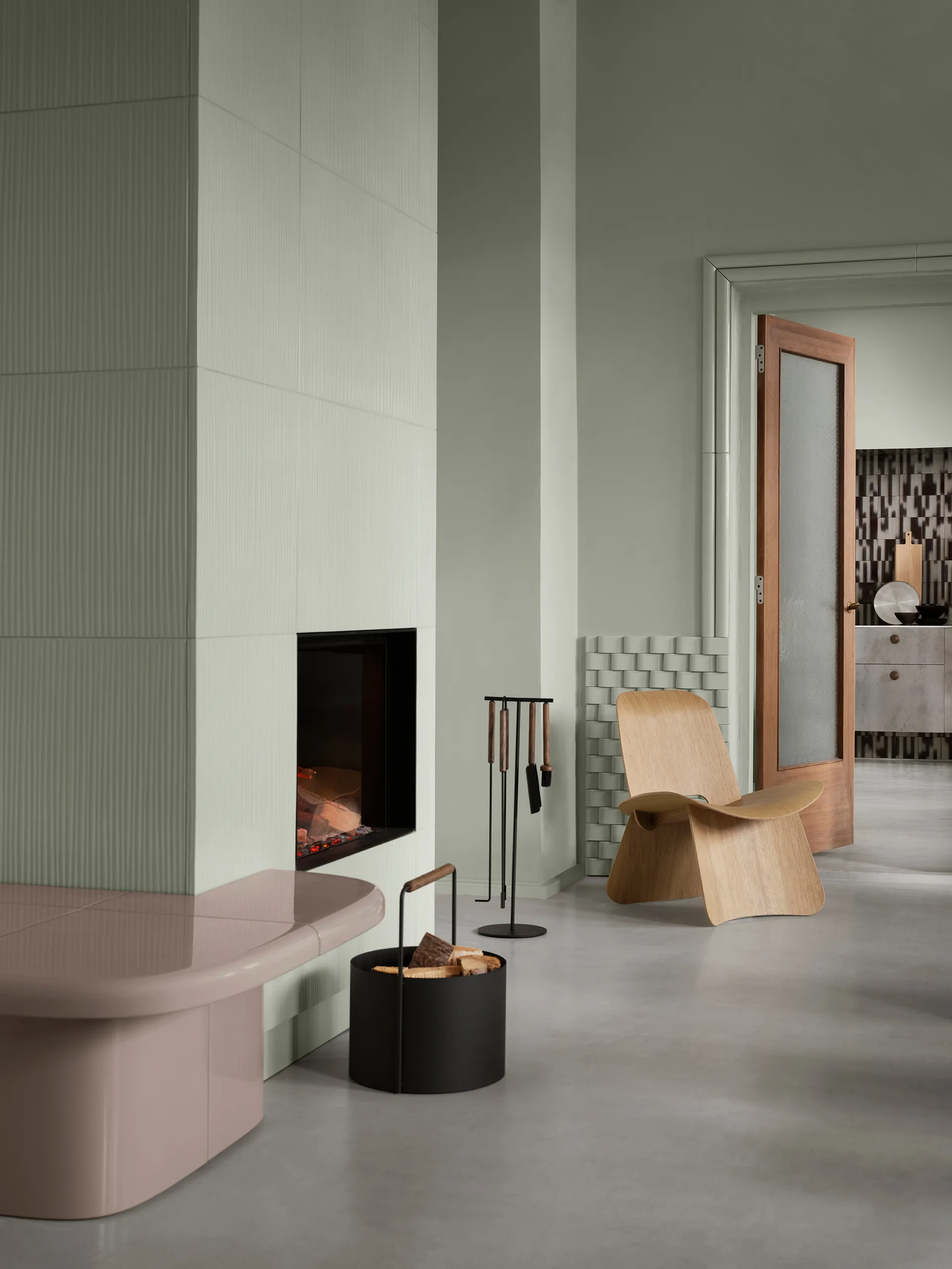 나고미 체어, Oiled plywood blomus | 블로무스