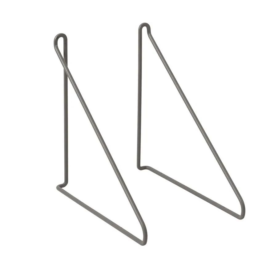 Panola bracket 2개 세트, steel grey (dark grey) blomus | 블로무스