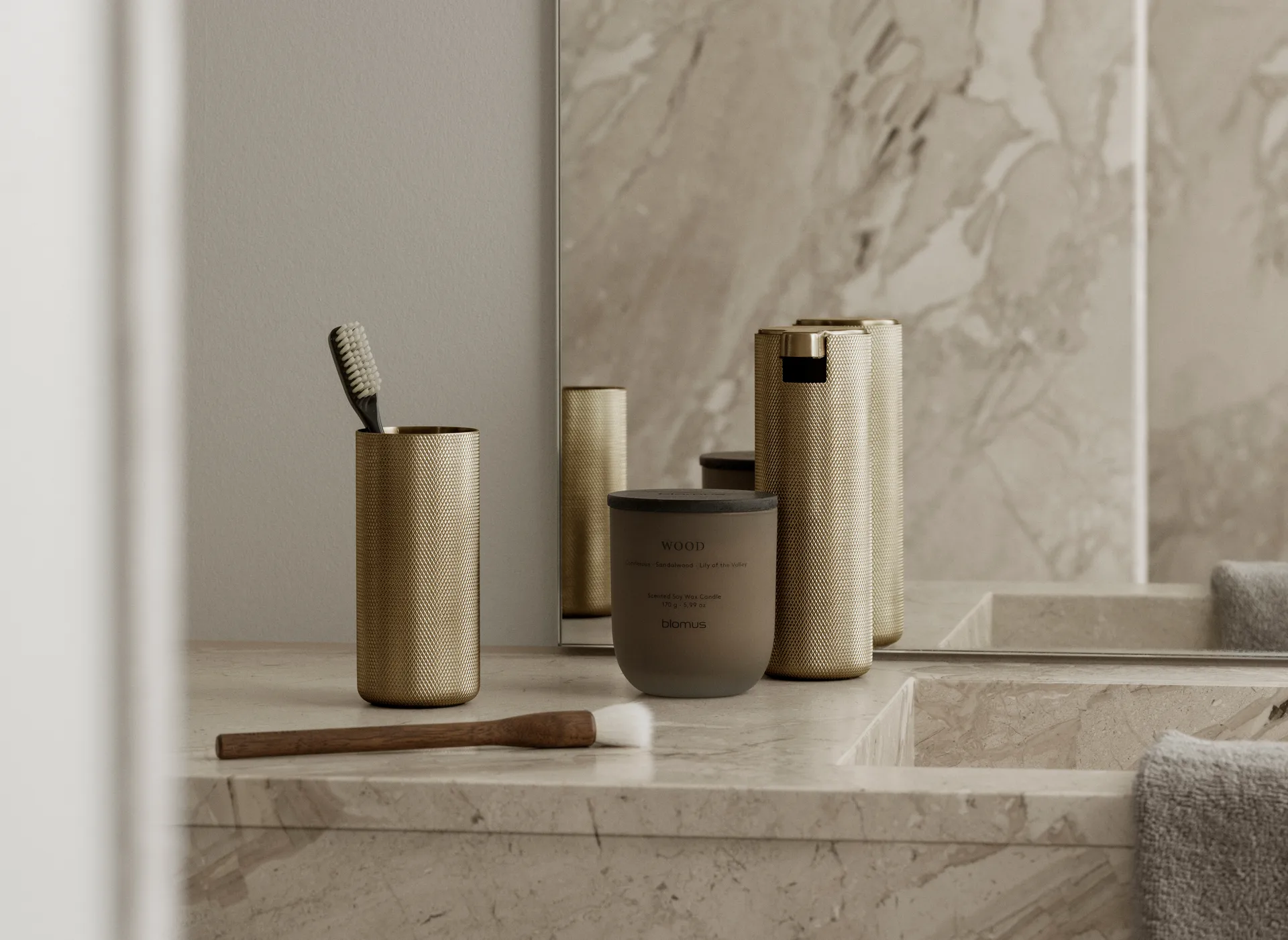 모도 Rof 비누 디스펜서, Brass, 165 ml blomus | 블로무스
