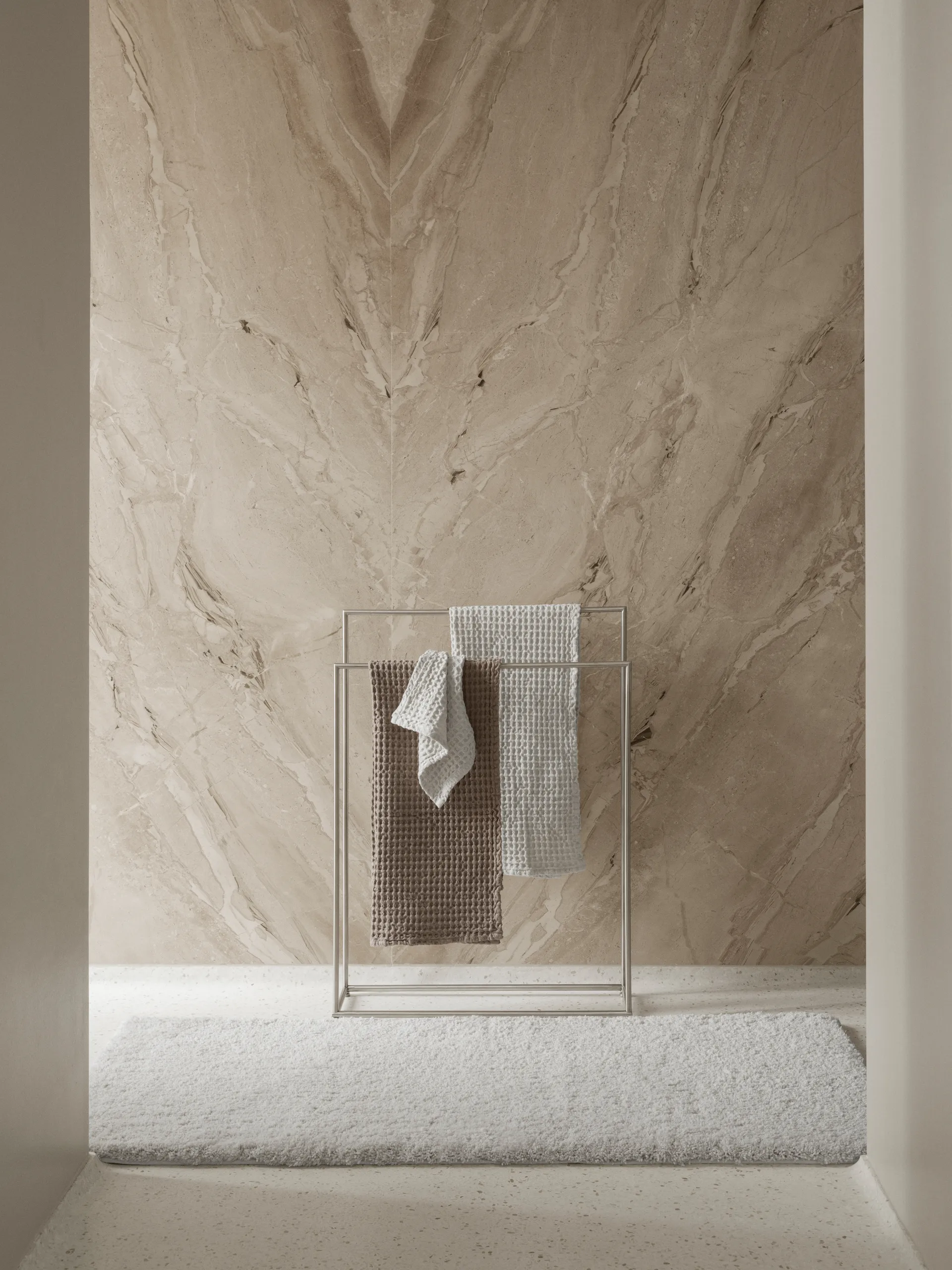 모도 타월 레일, Stainless steel matt, 86x60x18.5 cm blomus | 블로무스