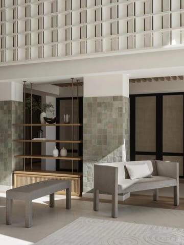 Uzu 러그 S 140x200 cm - Beige - Blomus | 블로무스
