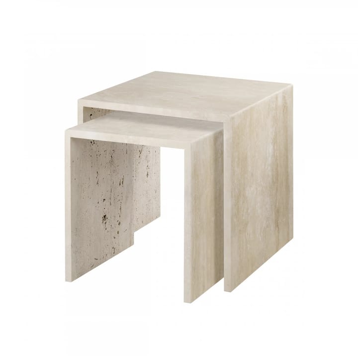 Varu 사이드 테이블 2 pieces, Travertine Blomus | 블로무스