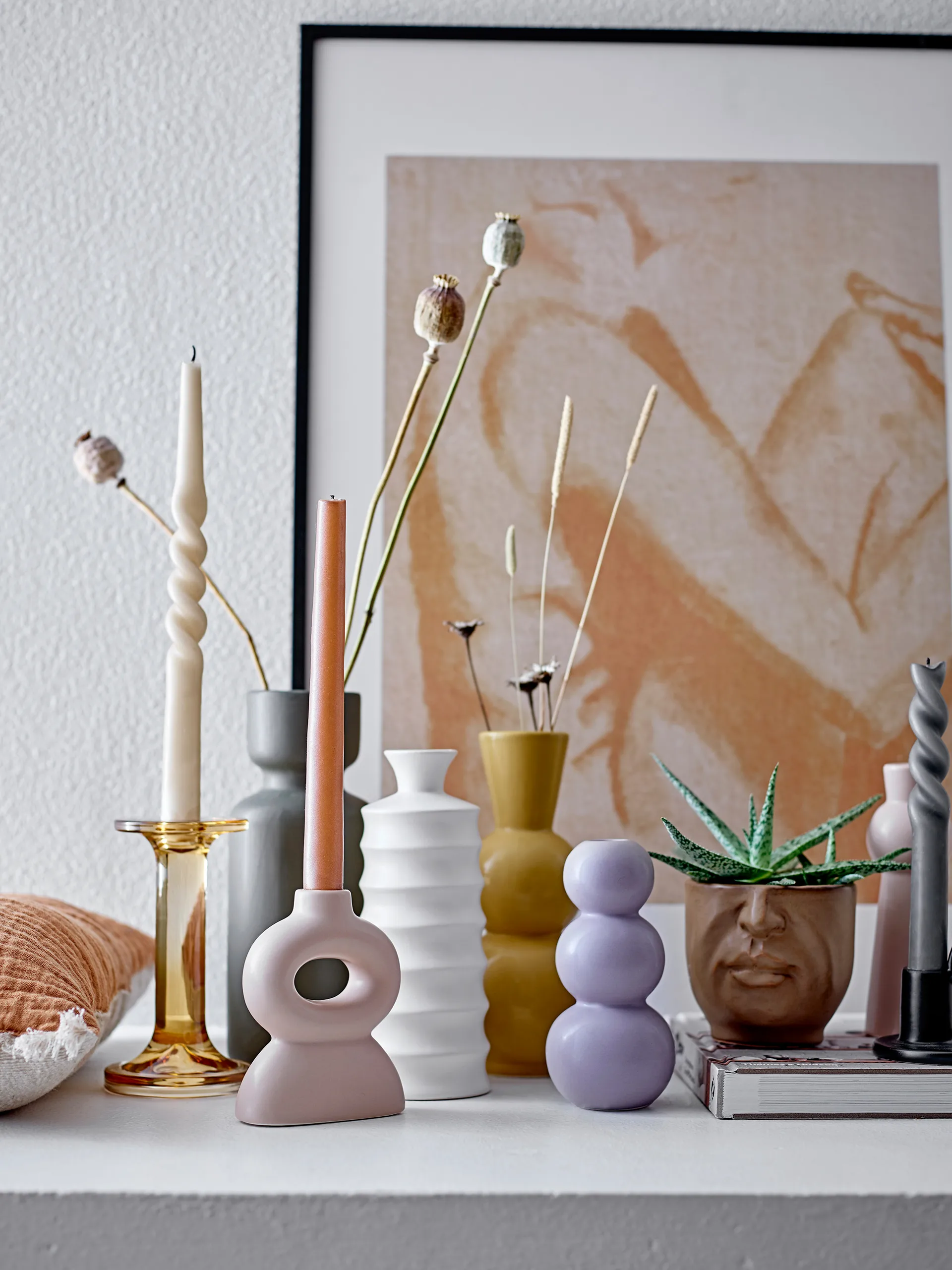 하일링 화분 Ø10.5 cm, Brown Bloomingville | 블루밍빌