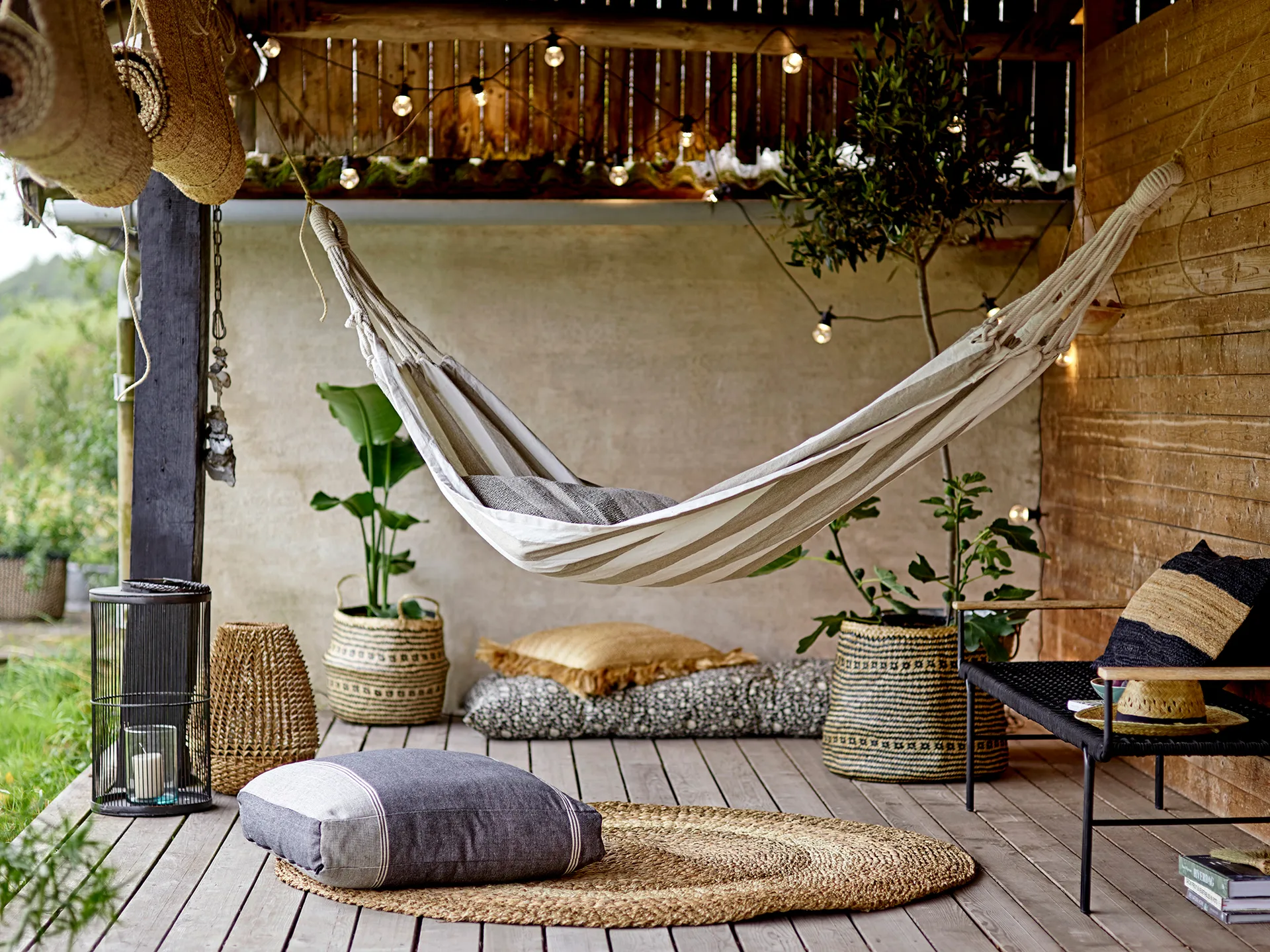 네로 스트링 라이트 10m, Black Bloomingville | 블루밍빌