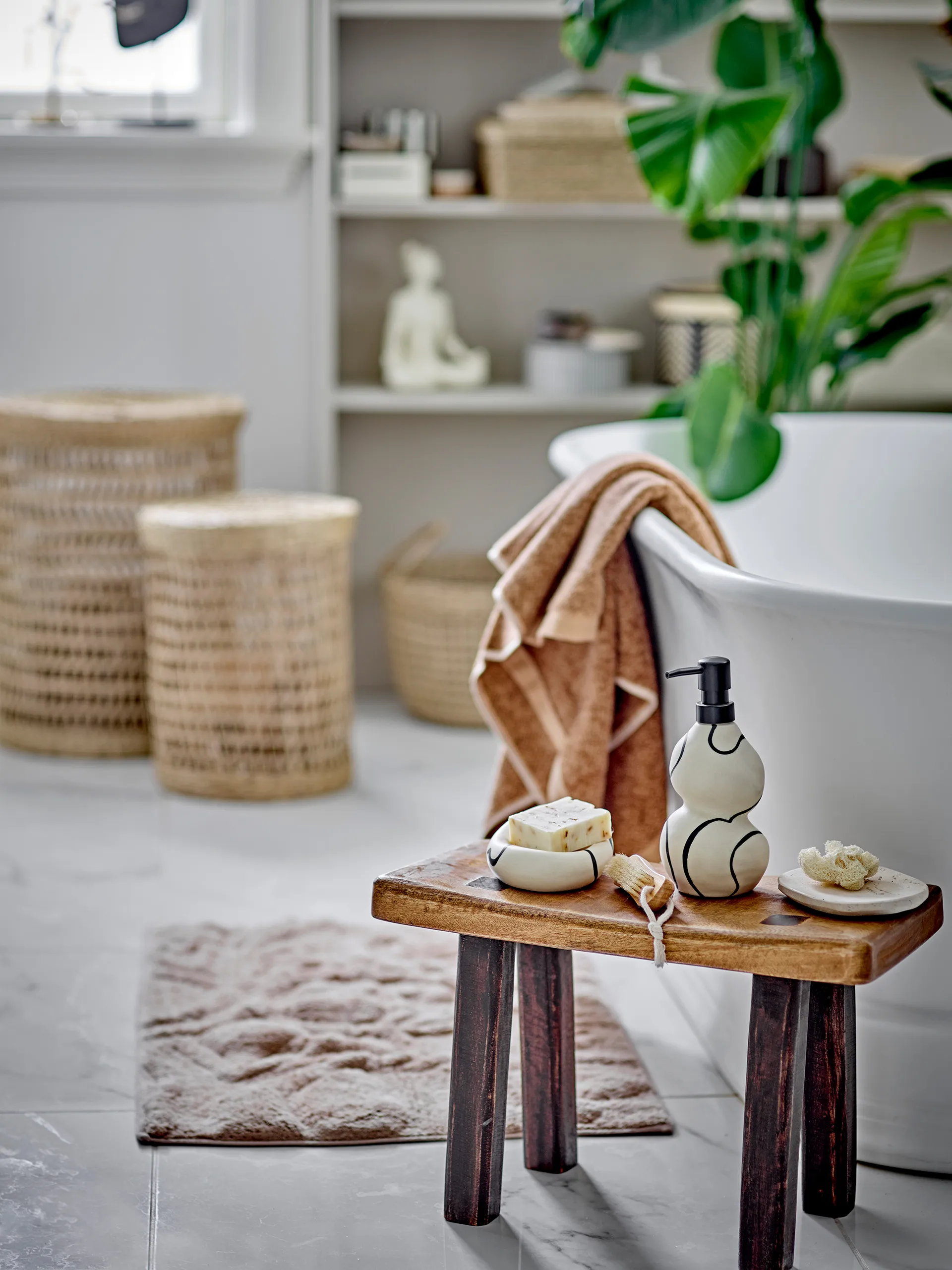 로르카 볼 10x15cm, Travertine Bloomingville | 블루밍빌