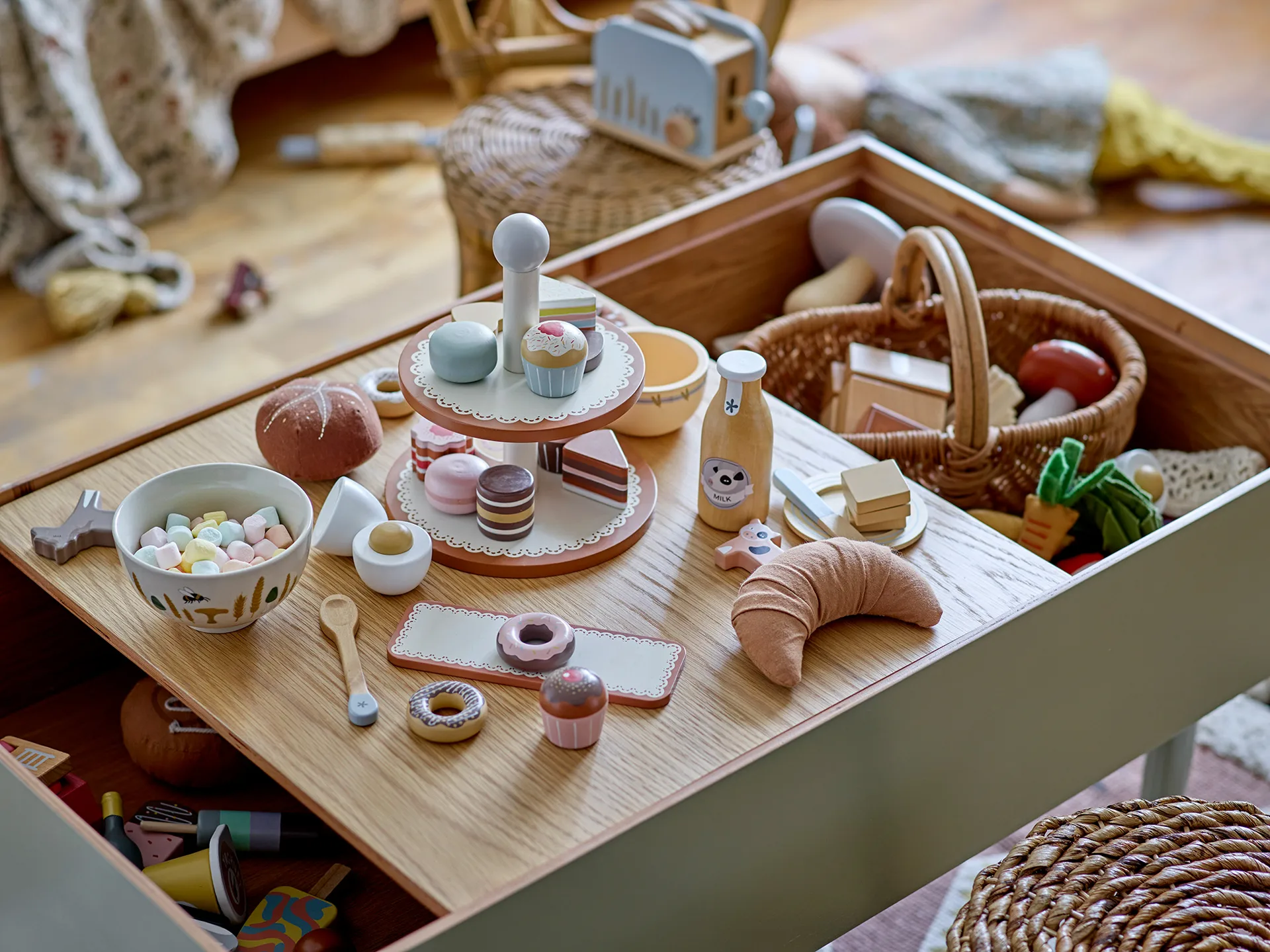 하비스트 보울 Ø11.5 cm 3 피스, Nature Bloomingville | 블루밍빌