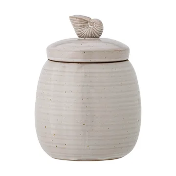 말렛 병+뚜껑 11x14 cm - Natural stoneware - Bloomingville | 블루밍빌