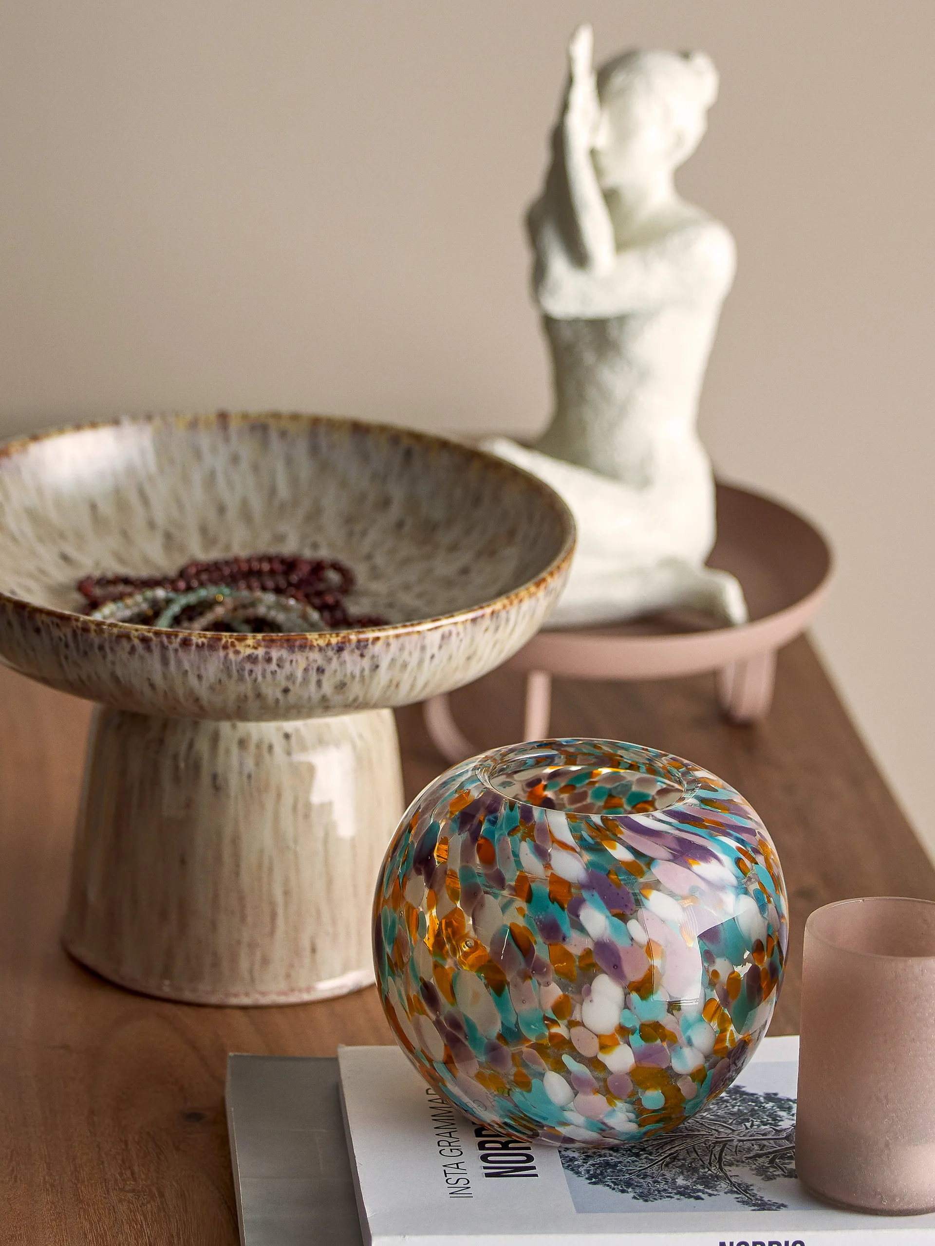 비디아 캔들홀더 12 cm, Orange Bloomingville | 블루밍빌