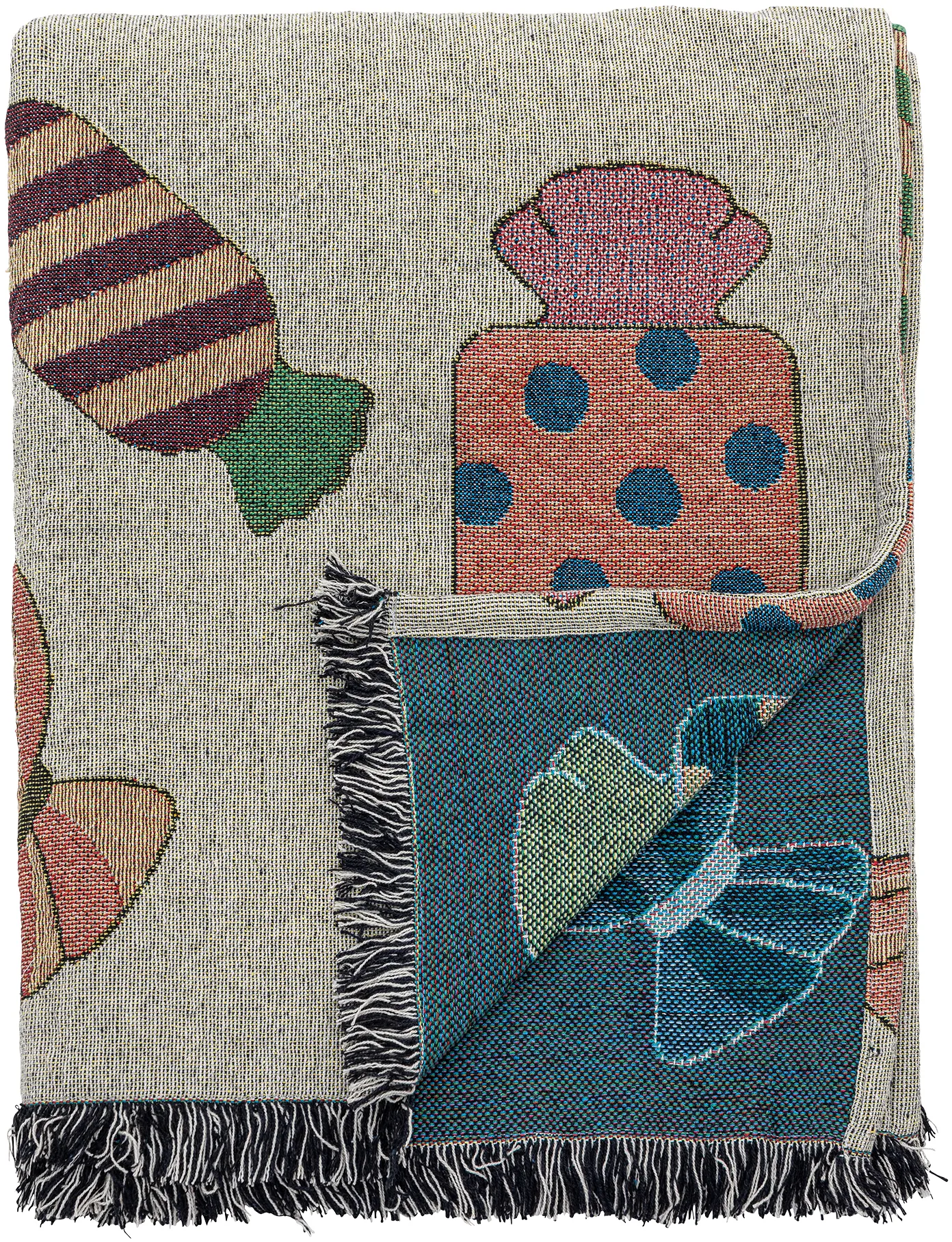 카라멜라 스로우 130x150 cm, Nature Bloomingville | 블루밍빌