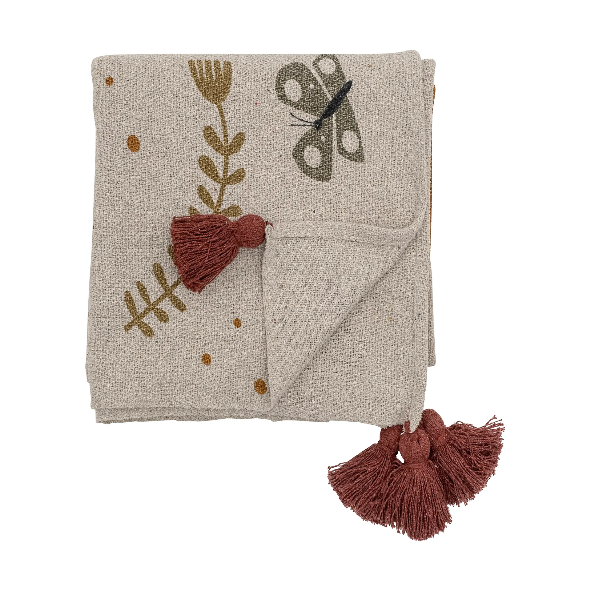 엠버 담요 130x160 cm, Brown Bloomingville | 블루밍빌