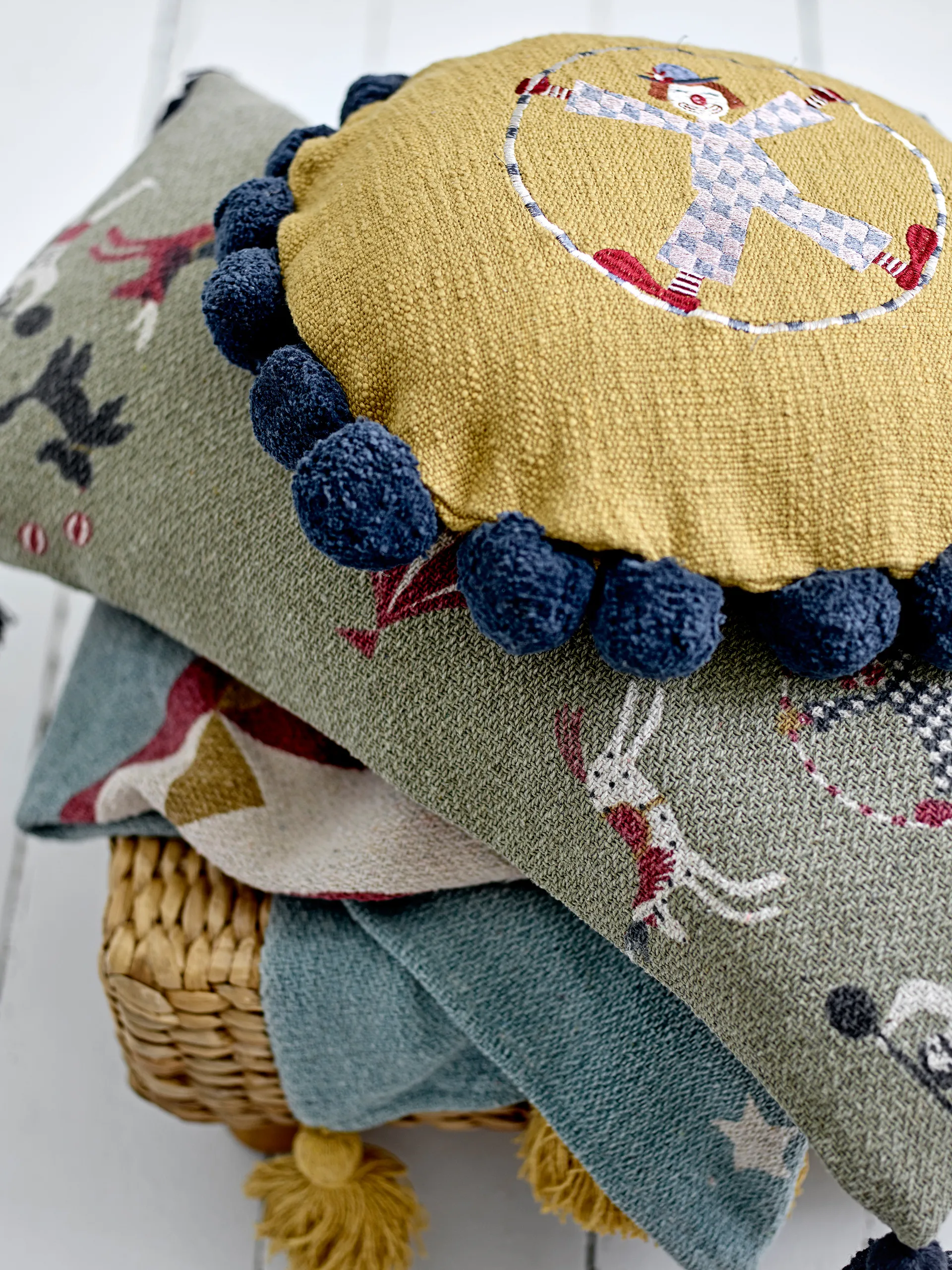 프라나 스로우 130x160 cm, Circus Bloomingville | 블루밍빌