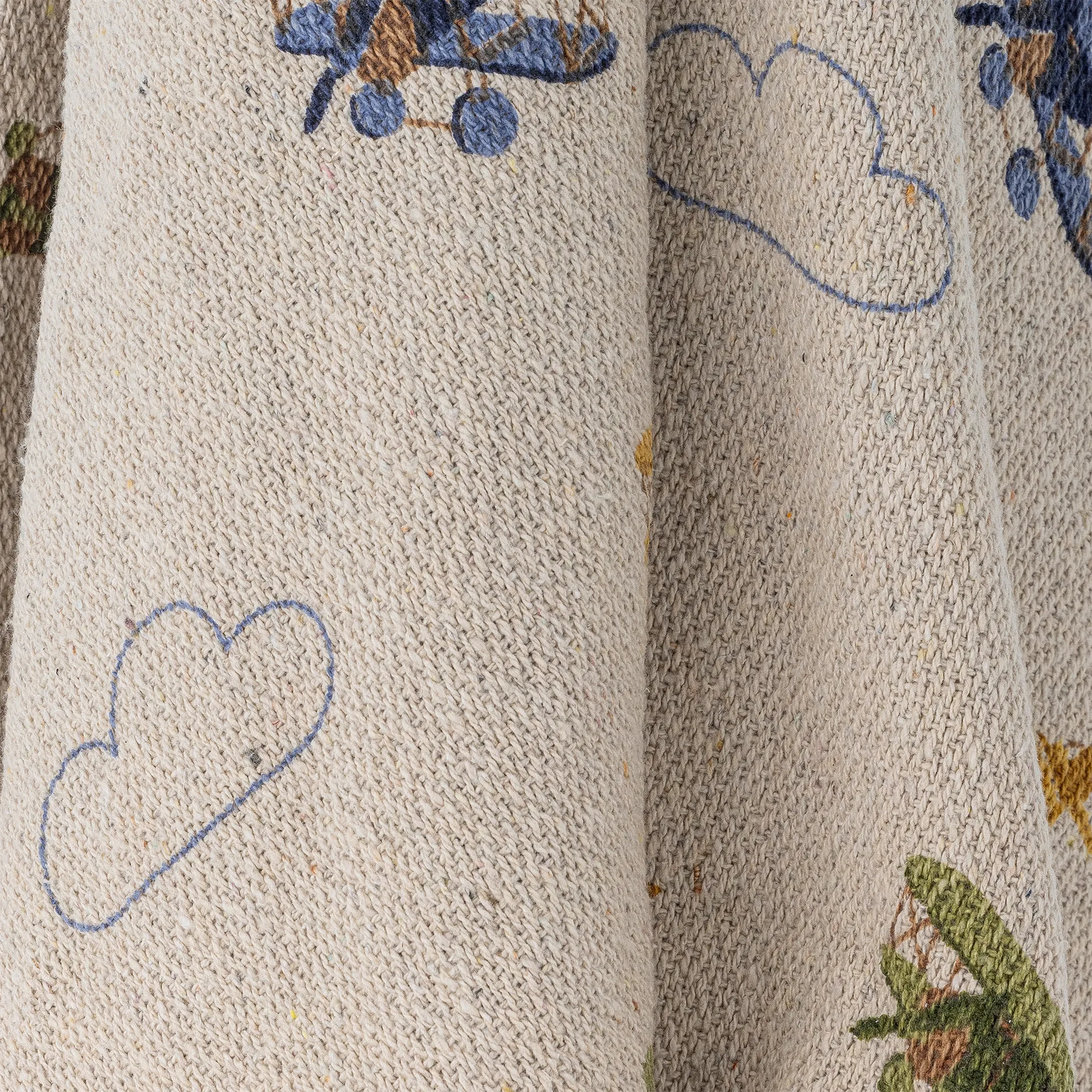 플레인 플리스 스로우 130x160 cm, Nature Bloomingville | 블루밍빌