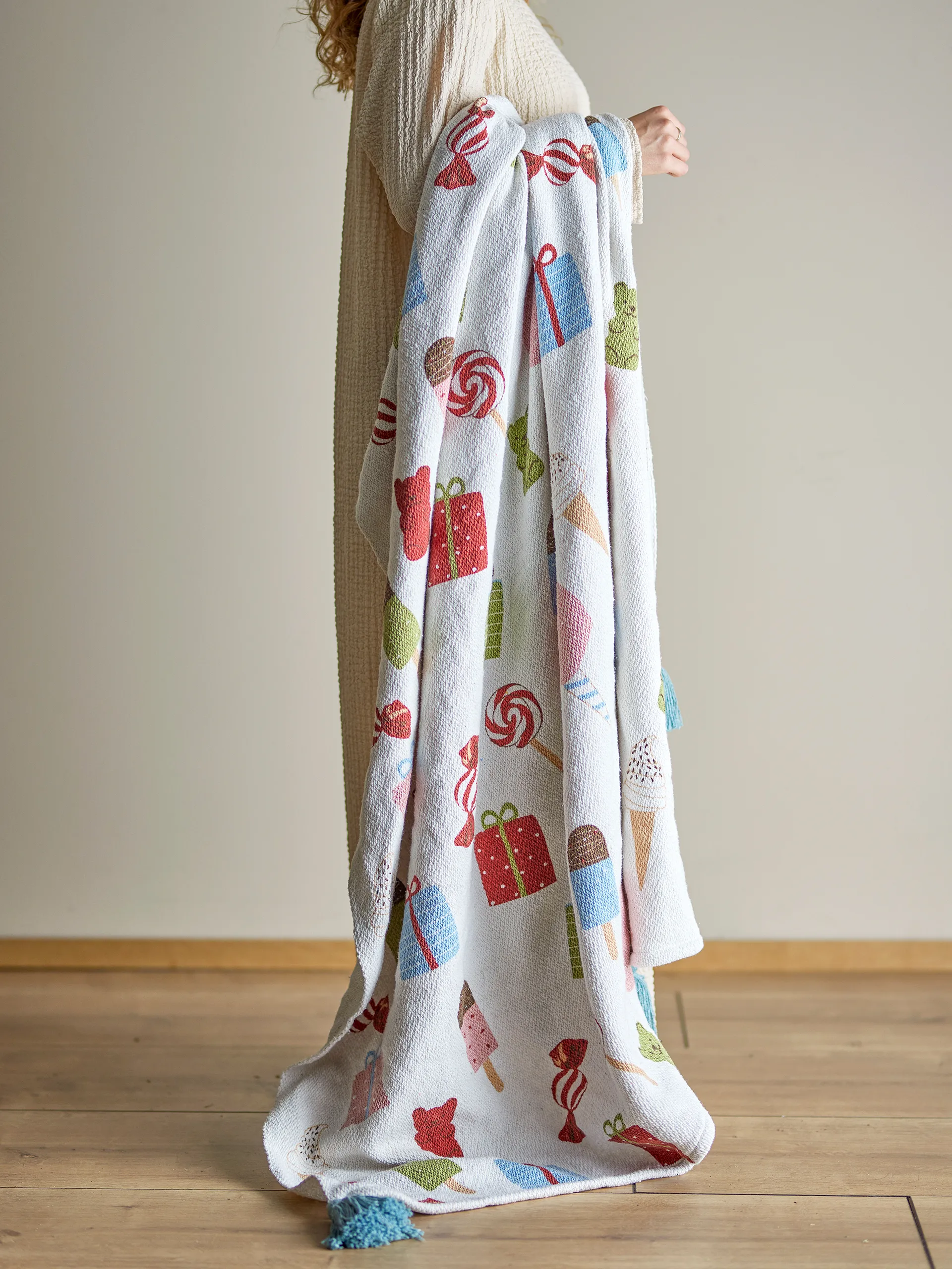 스위츠 스로우 130x160 cm, Nature Bloomingville | 블루밍빌