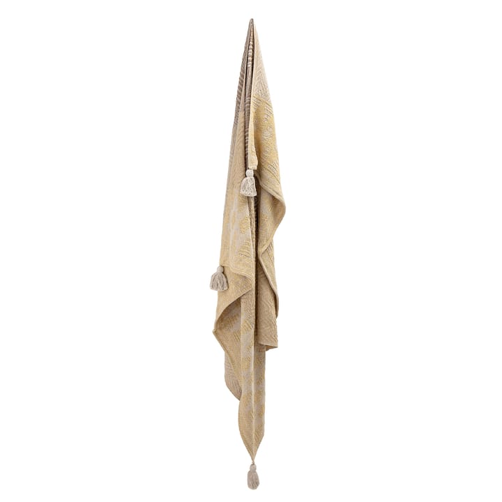 테슬 스로우 130x160 cm - Yellow-beige - Bloomingville | 블루밍빌