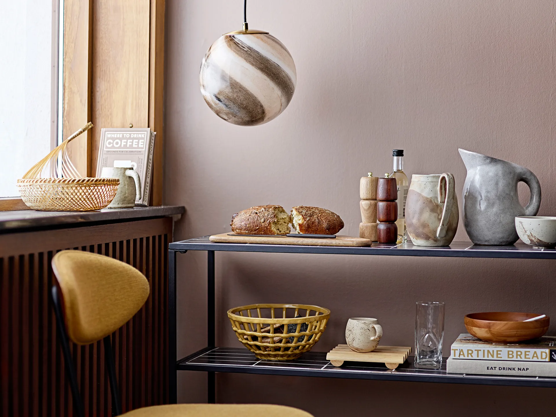 스테이시 보울 Ø14 cm, Brown Bloomingville | 블루밍빌