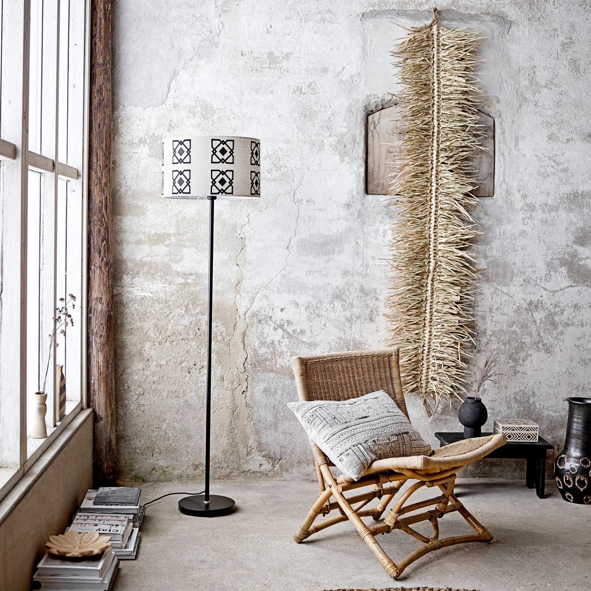 말릭 러그 Ø150 cm, nature Bloomingville | 블루밍빌