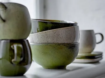 애디슨 보울 Ø16 cm 3 피스 - Green - Bloomingville | 블루밍빌