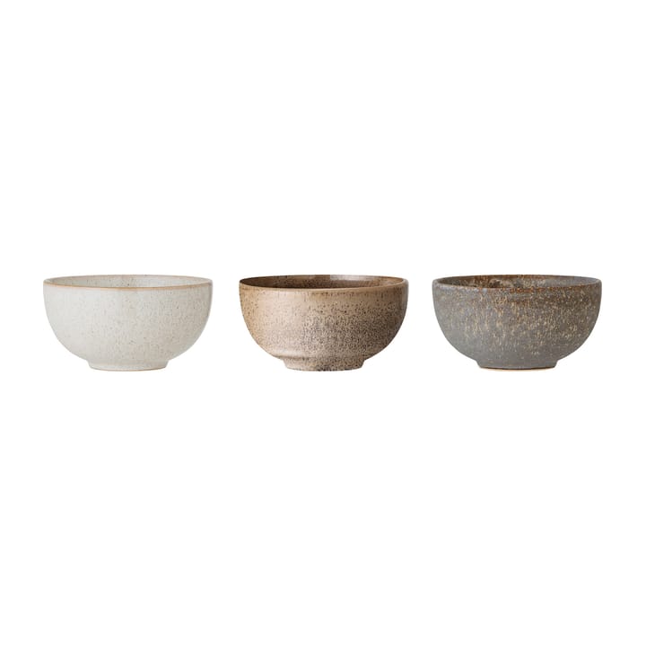 애디슨 보울 Ø16 cm 3 피스 - grey - Bloomingville | 블루밍빌