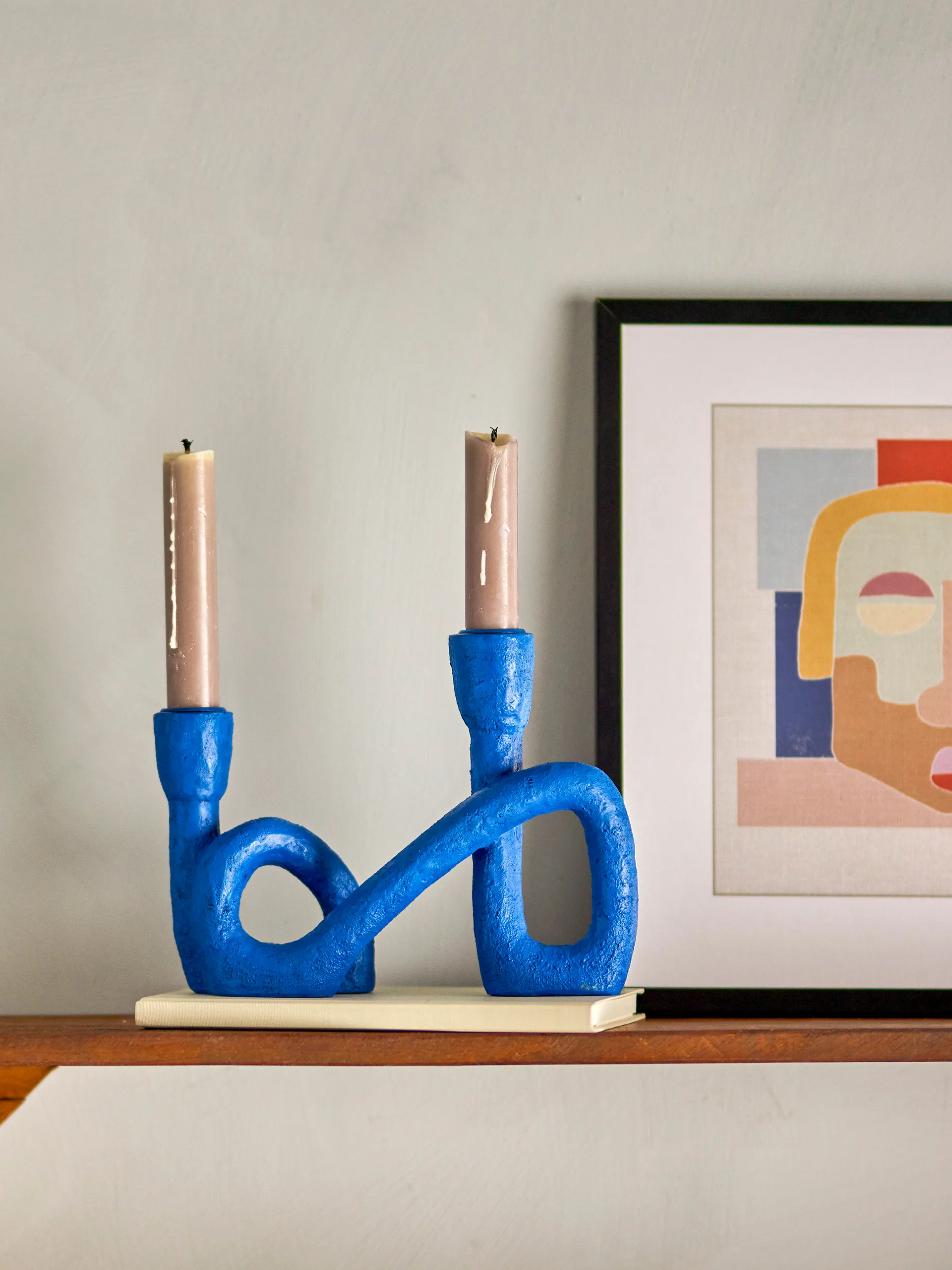 마셸 캔들 스틱 16.5 cm, Blue Bloomingville | 블루밍빌