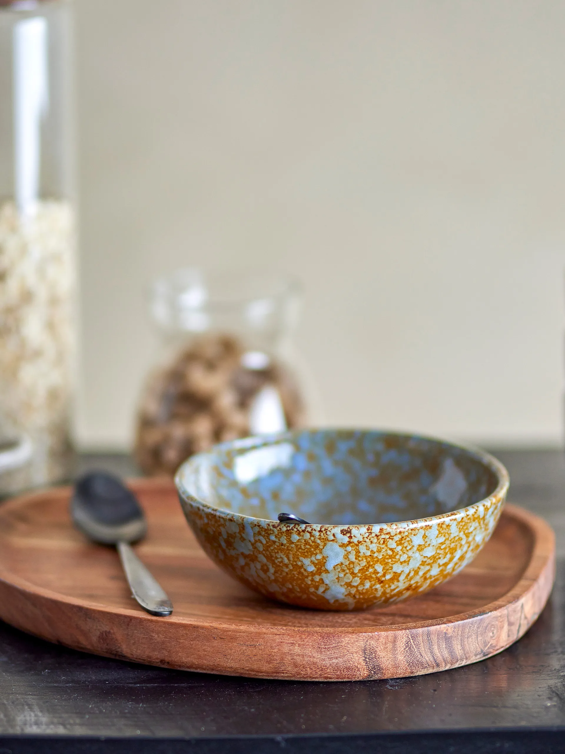 폴라 보울 16.5 cm, Brown-blue Bloomingville | 블루밍빌