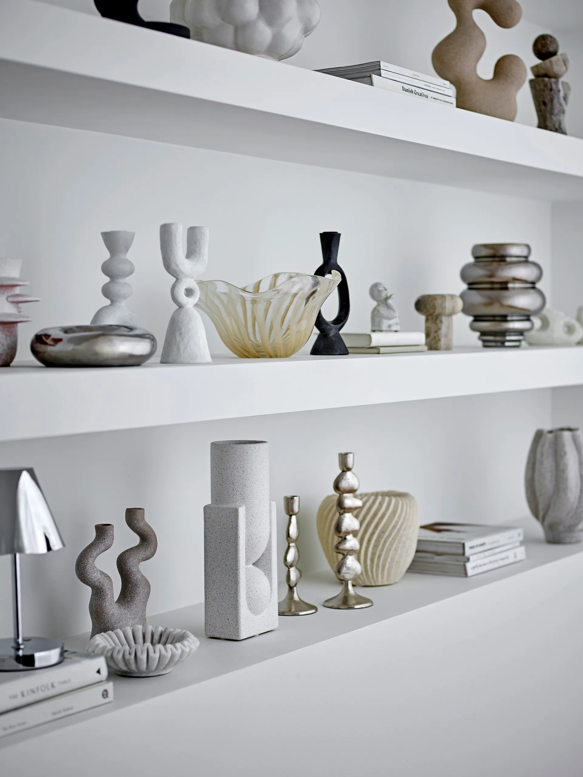 샤인 데코레이션 보울 Ø18 cm, Silver Bloomingville | 블루밍빌