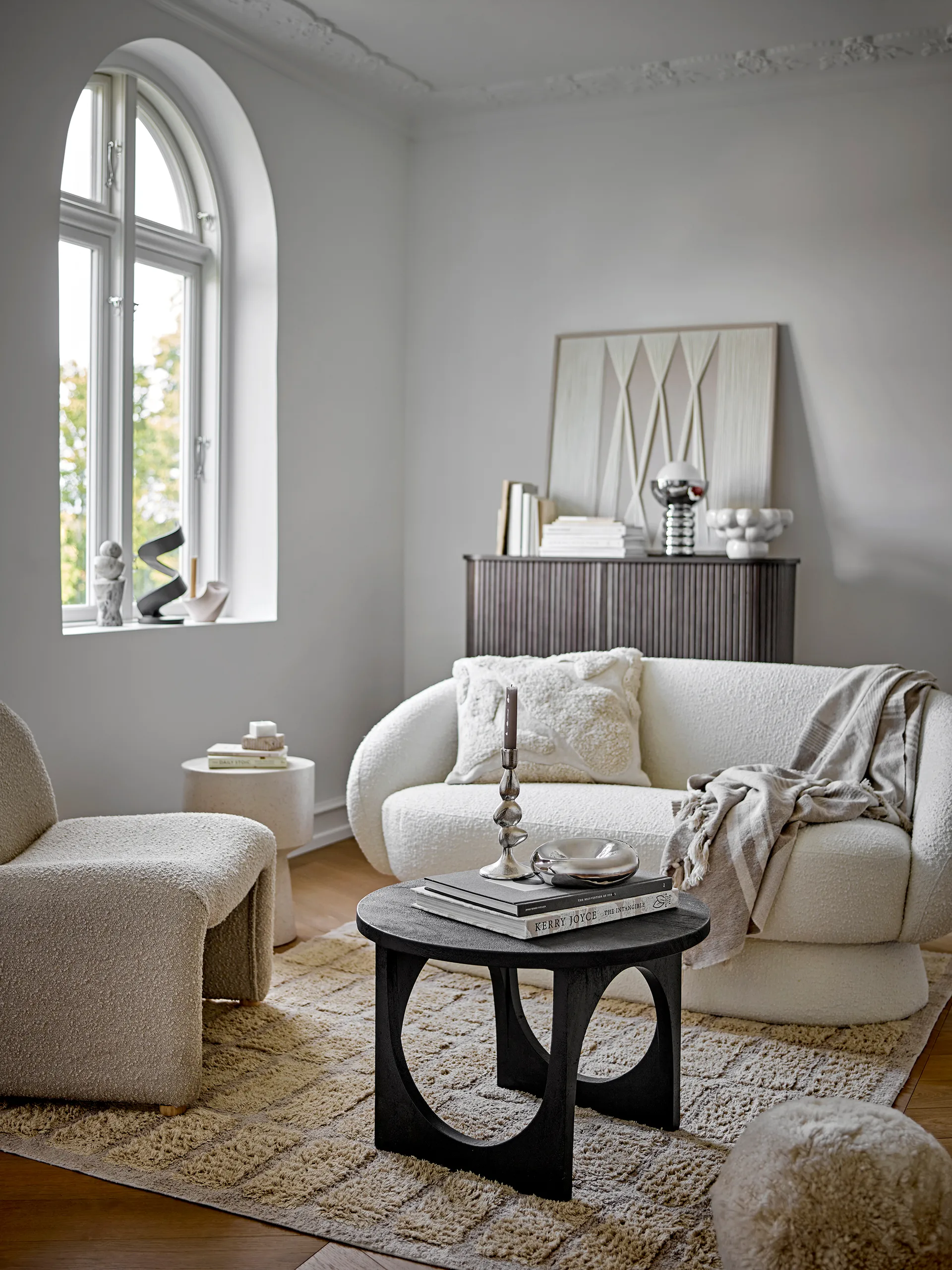 샤인 데코레이션 보울 Ø18 cm, Silver Bloomingville | 블루밍빌