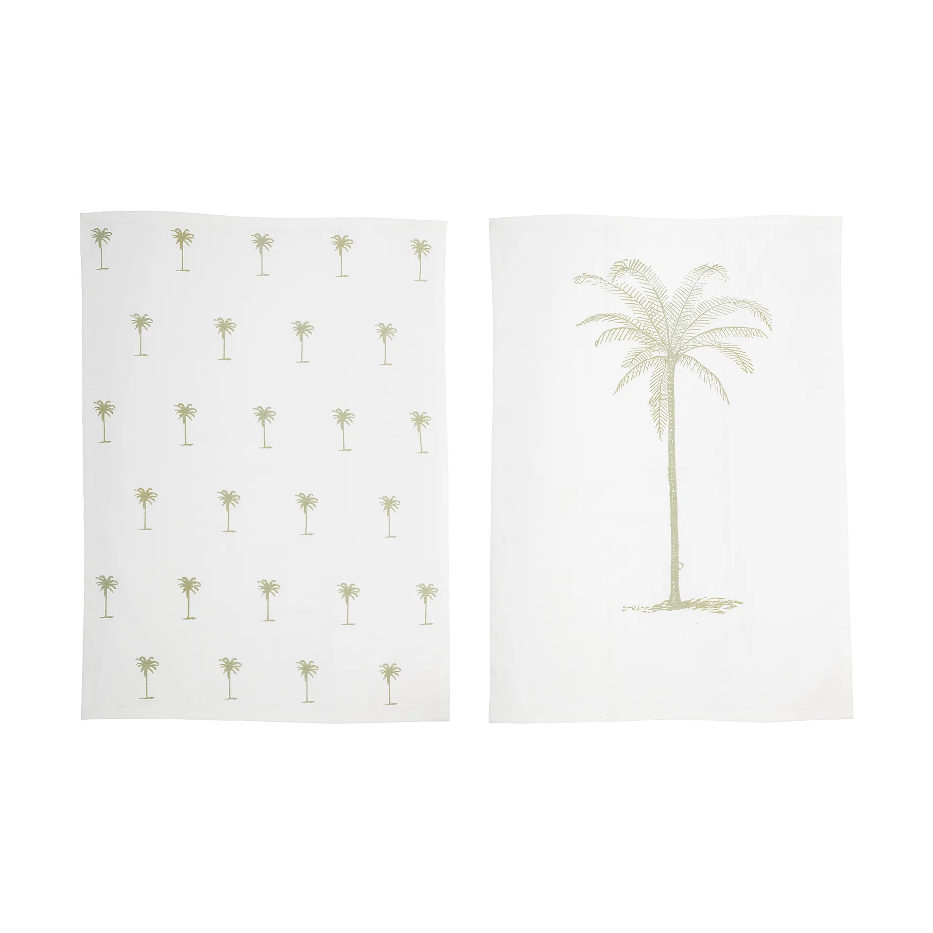 팜 주방타올 2개 세트 50x70 cm,  Bloomingville