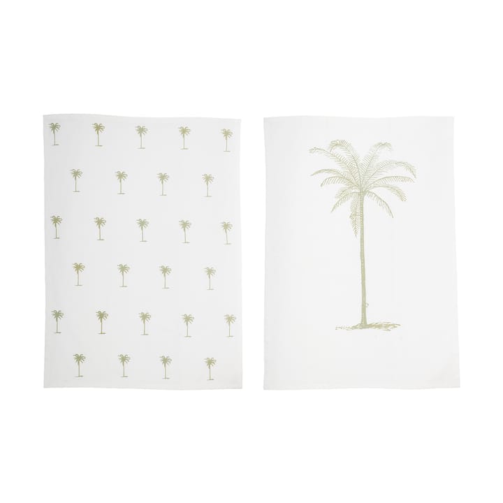팜 주방타올 2개 세트 50x70 cm - undefined - Bloomingville | 블루밍빌