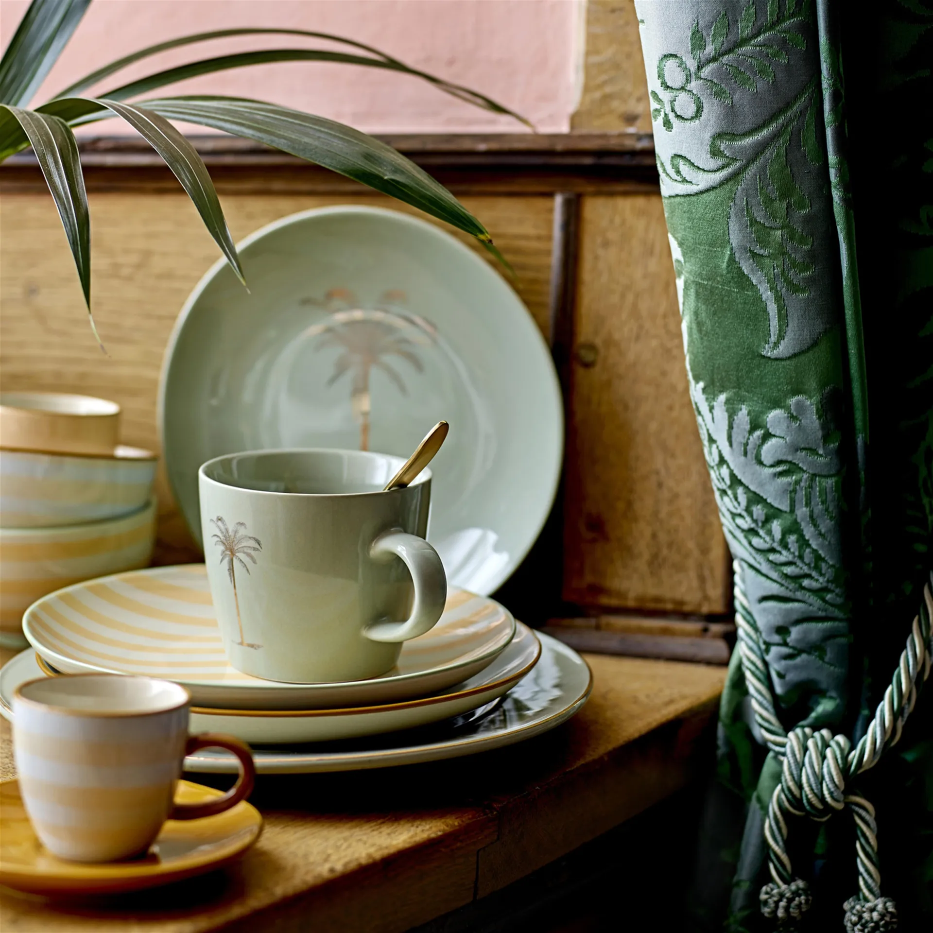 마이애미 컵과 소서 2개 세트 6 cm Bloomingville | 블루밍빌