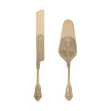 칼리마 케이크 서빙 세트 2개 세트 - Brass - Bloomingville | 블루밍빌