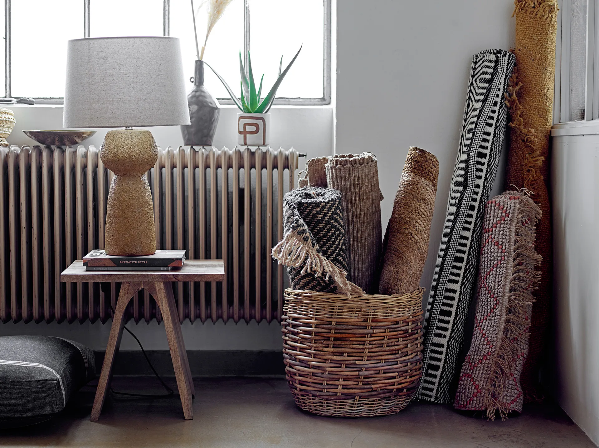 랄루 수납 박스 2 피스, Brown Bloomingville | 블루밍빌