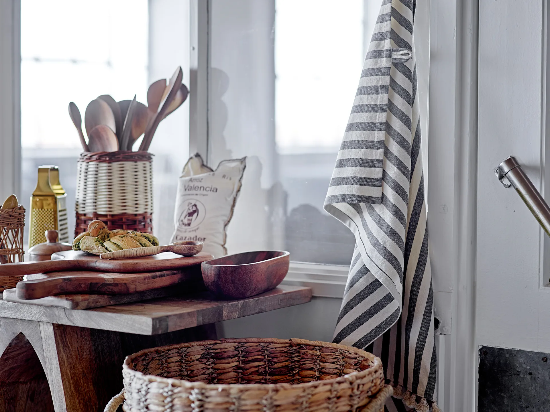 얄라 수납 박스 2 피스, Brown Bloomingville | 블루밍빌