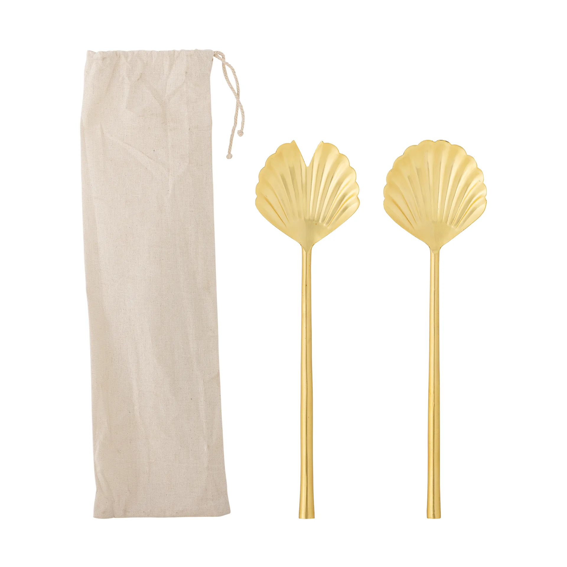 로레타 샐러드 커트러리 2개 세트, Gold Bloomingville | 블루밍빌