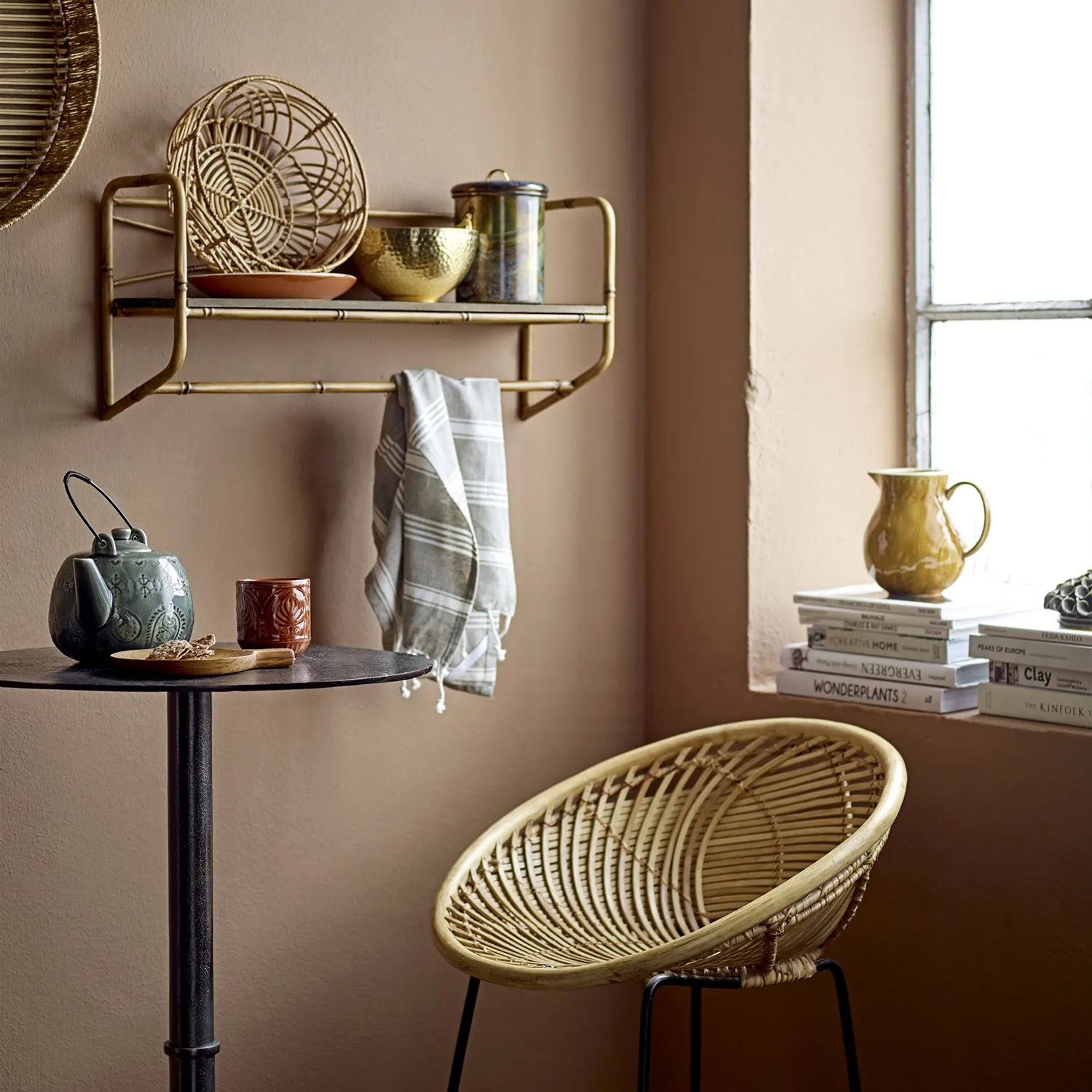 블루밍빌 브레드 바스켓 라탄 2개 세트, nature Bloomingville | 블루밍빌