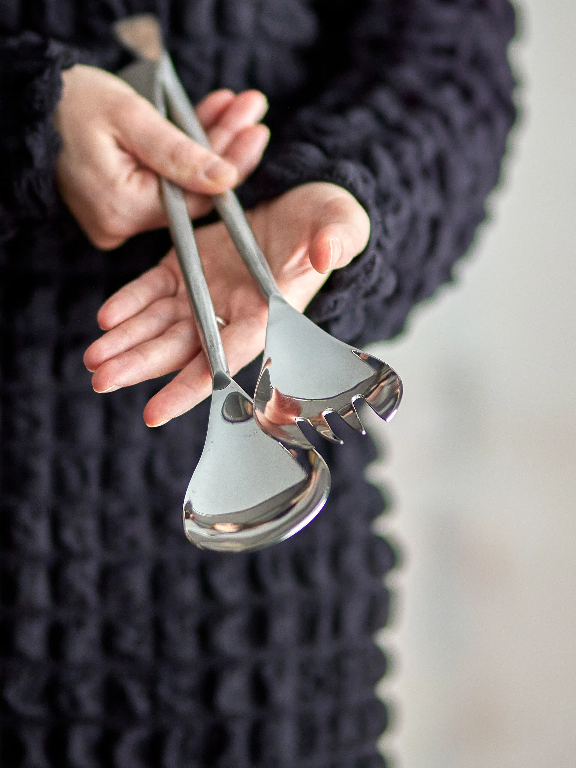 키니 샐러드 서버 2개 세트, Stainless steel Bloomingville | 블루밍빌