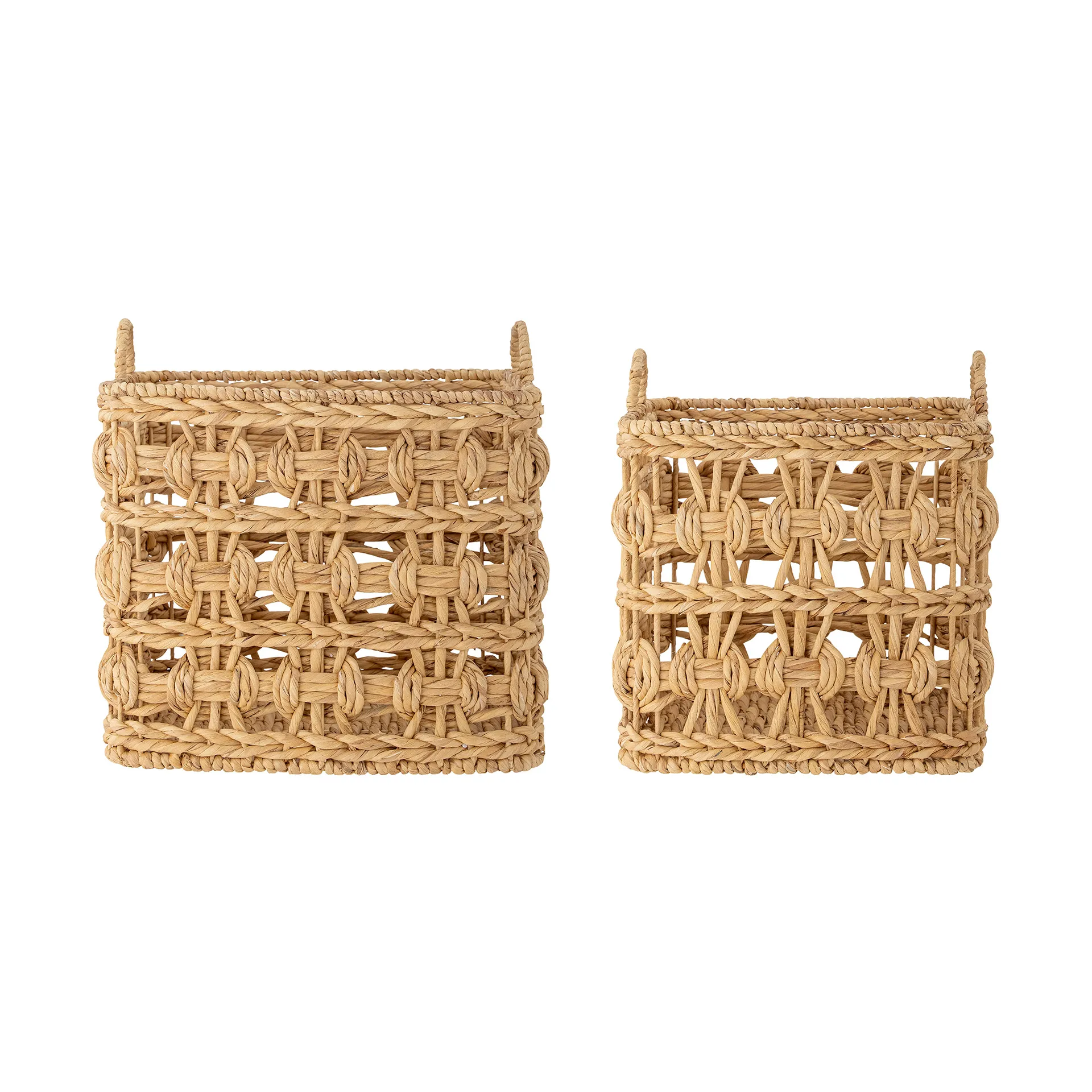 마르니 수납 박스 & 손잡이 2개 세트, Water hyacinth Bloomingville | 블루밍빌