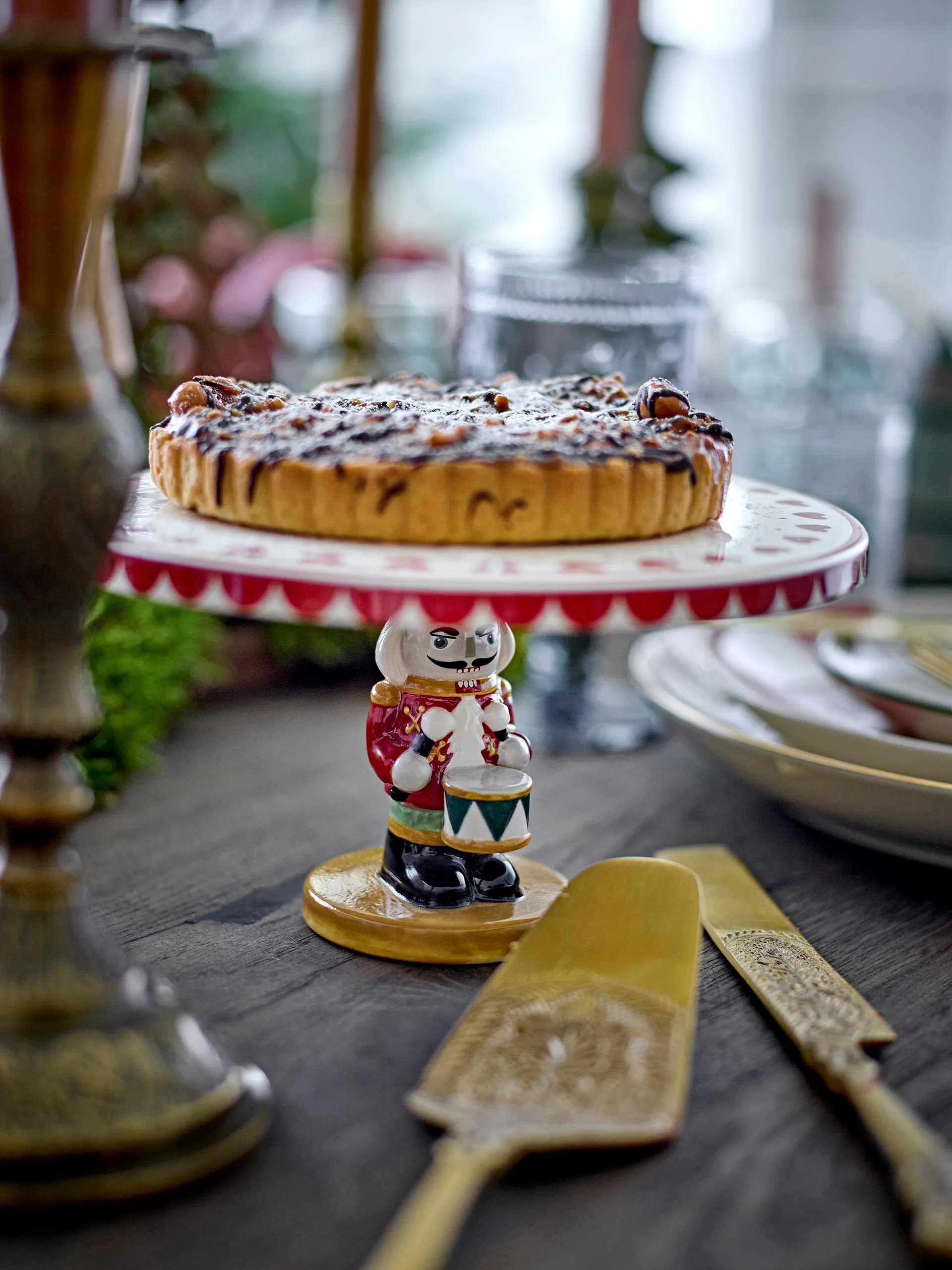 졸리 케이크 스탠드 Ø20 cm, Red Bloomingville | 블루밍빌