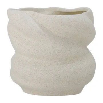 오라나 플라워 팟 Ø20 cm - White stoneware - Bloomingville | 블루밍빌