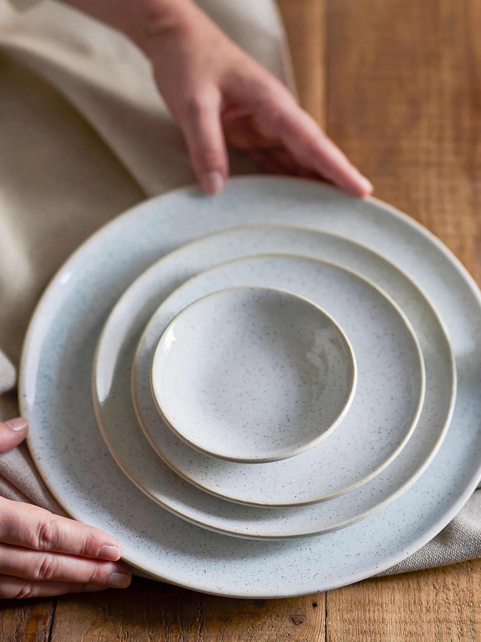 애디슨 사이드 플레이트 Ø20 cm, White Bloomingville | 블루밍빌