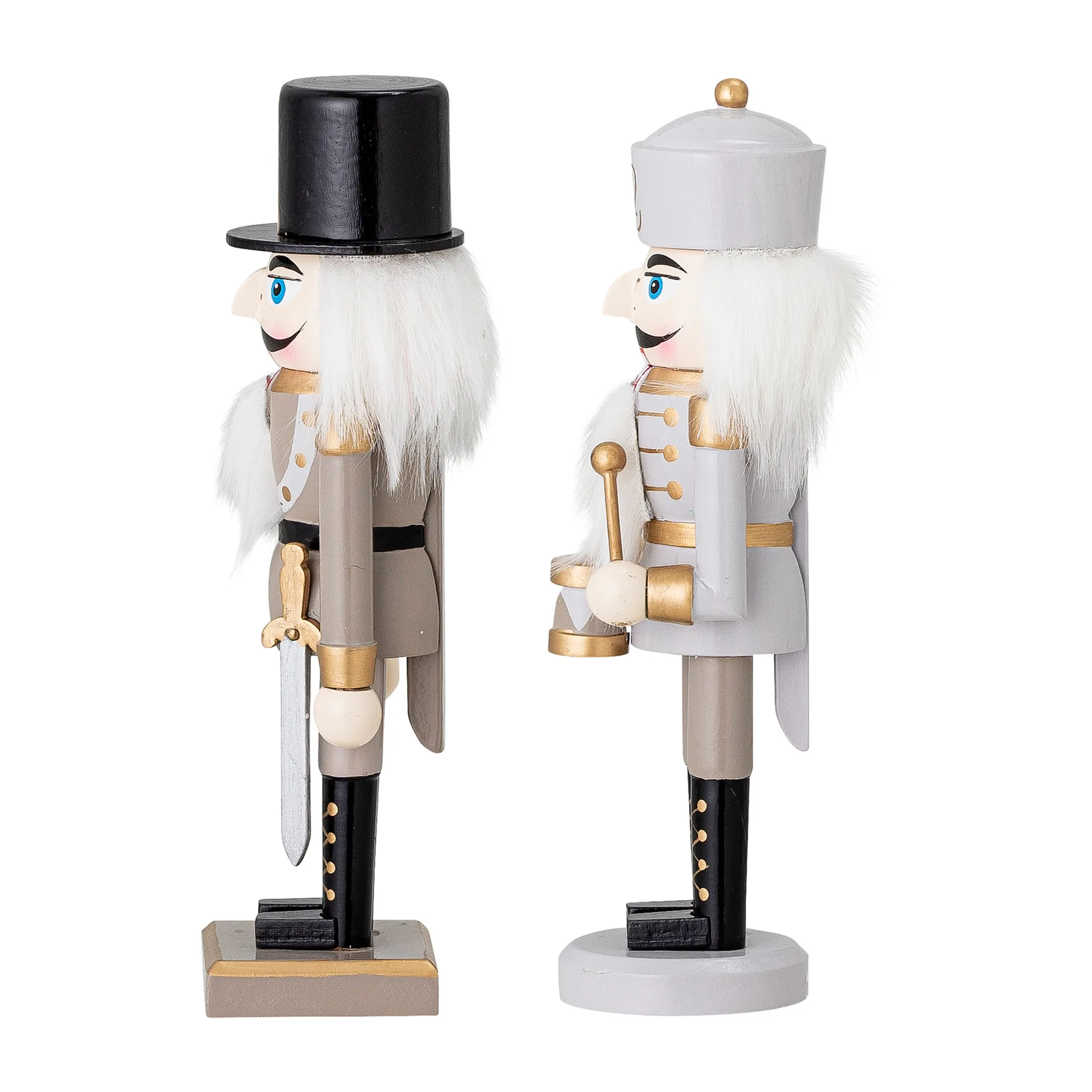 대런 너트 크래커 소품 20.5 cm 2 피스, Gold Bloomingville | 블루밍빌