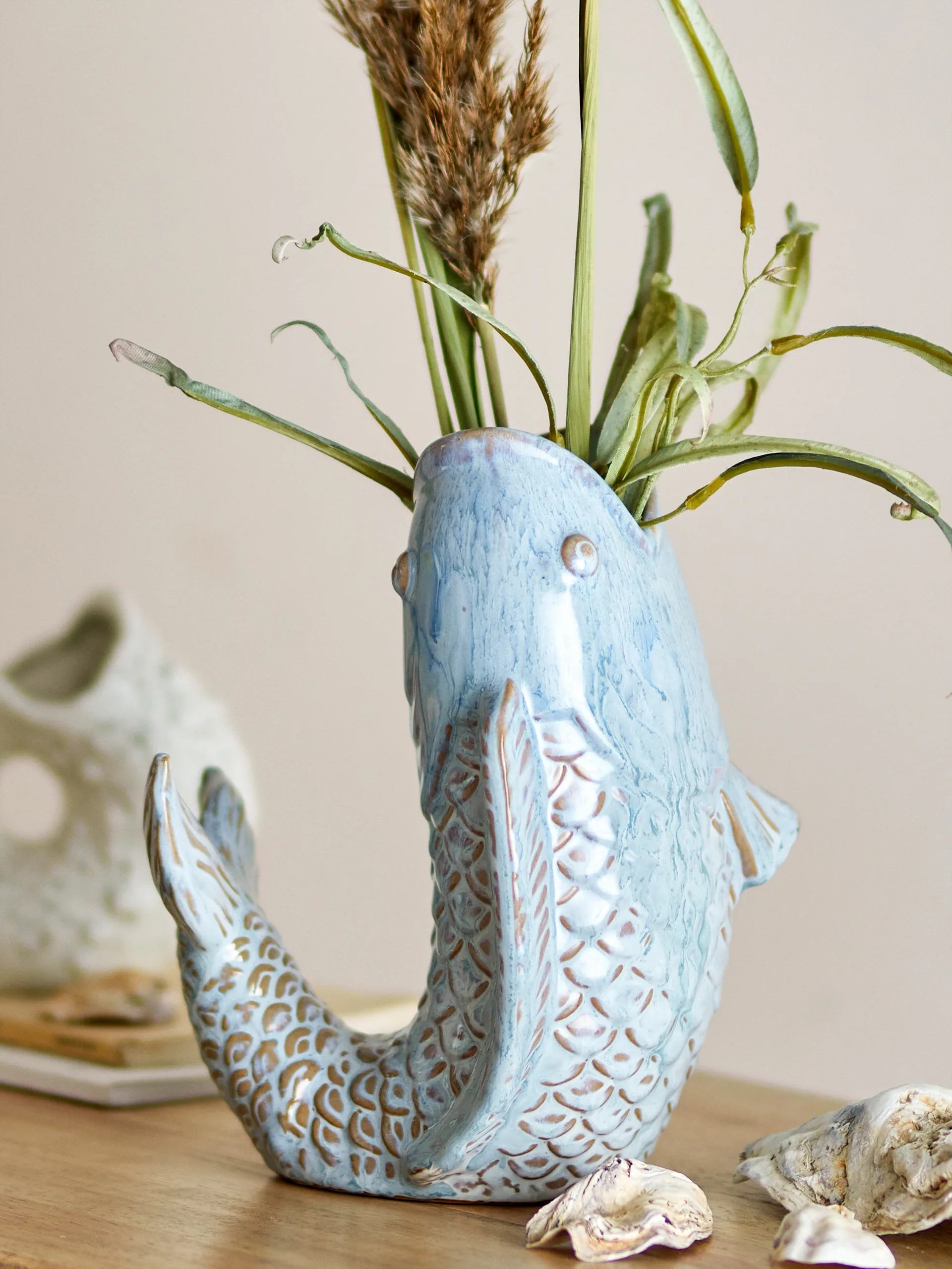 히로 화병 21 cm, Blue Bloomingville | 블루밍빌